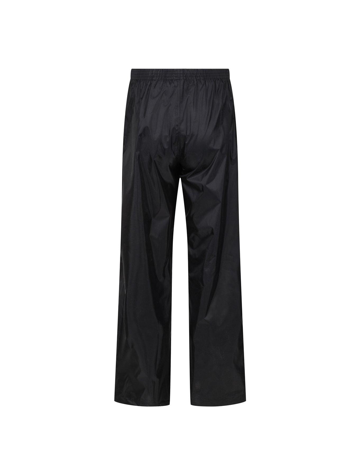 Image 6 of 6 of Regatta Kids Unisex Kids Stormbreak Over Trousers - Black