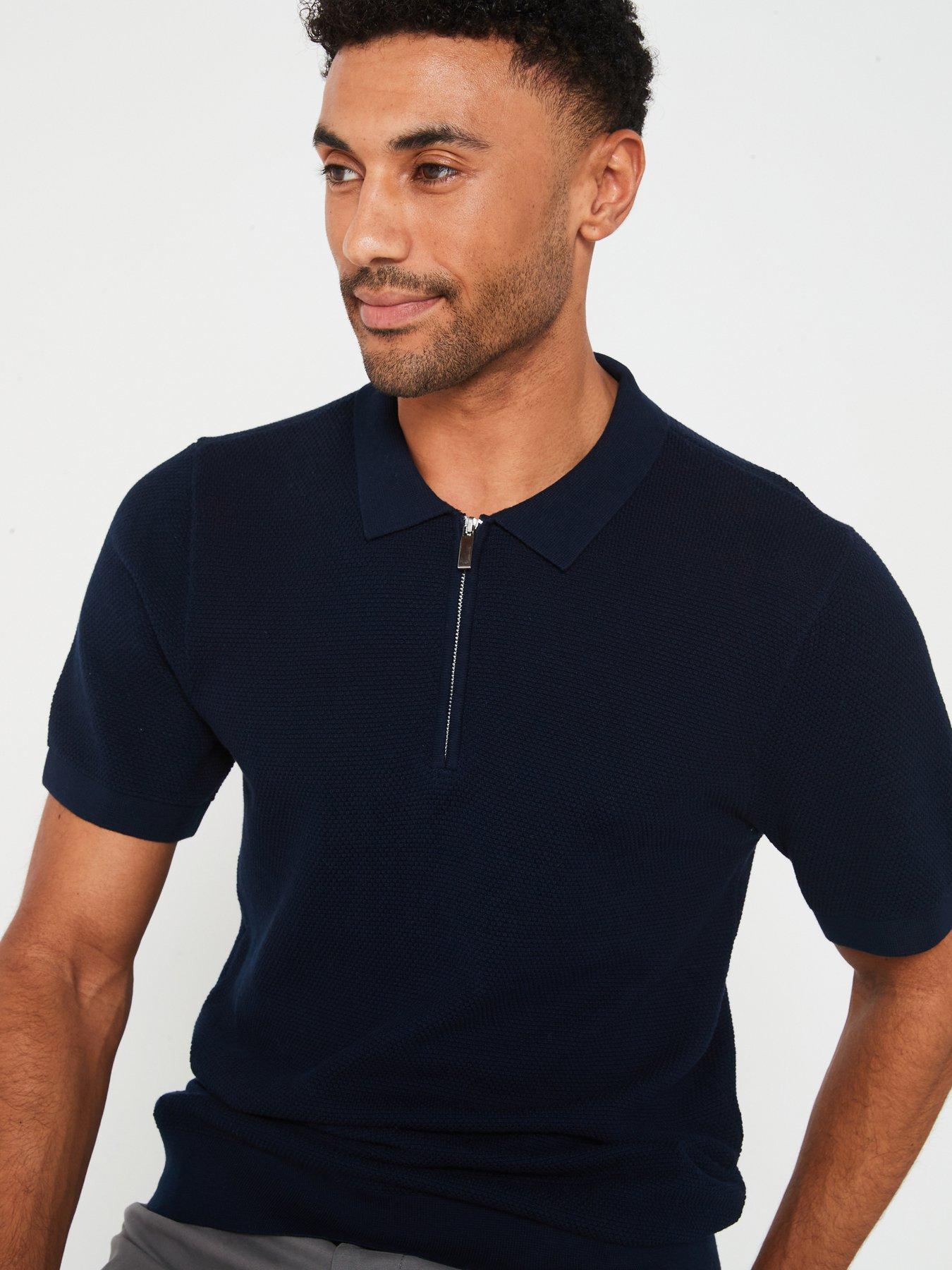 very-man-textured-knitted-zip-polo-navydetail