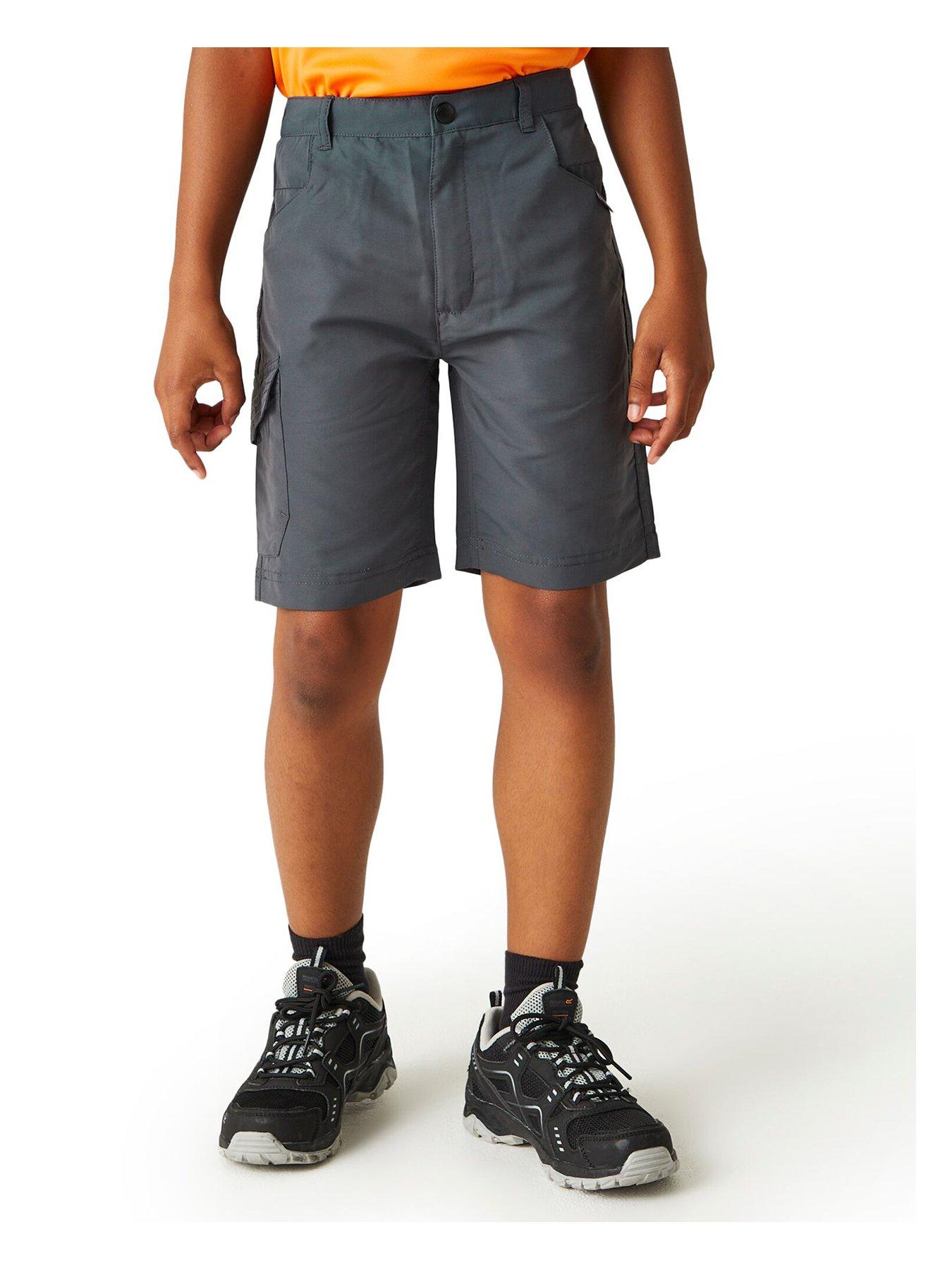 Regatta Kids Unisex Sorcer Shorts 2 - Grey