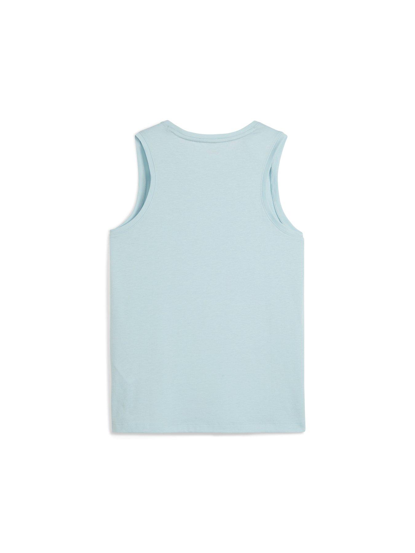 puma-womens-training-fit-triblend-tank-bluestillFront