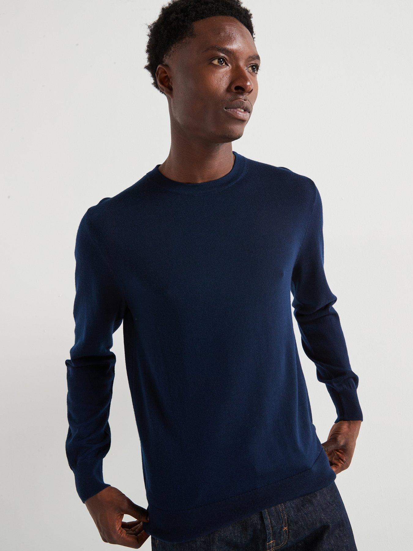 very-man-merino-wool-crew-neck-jumper-navy