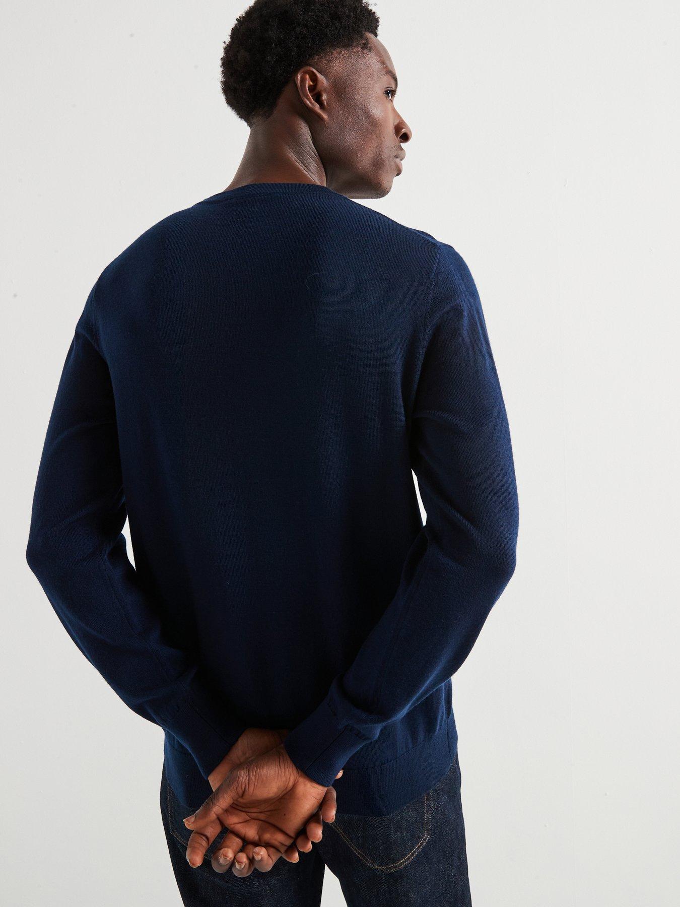 very-man-merino-wool-crew-neck-jumper-navystillFront