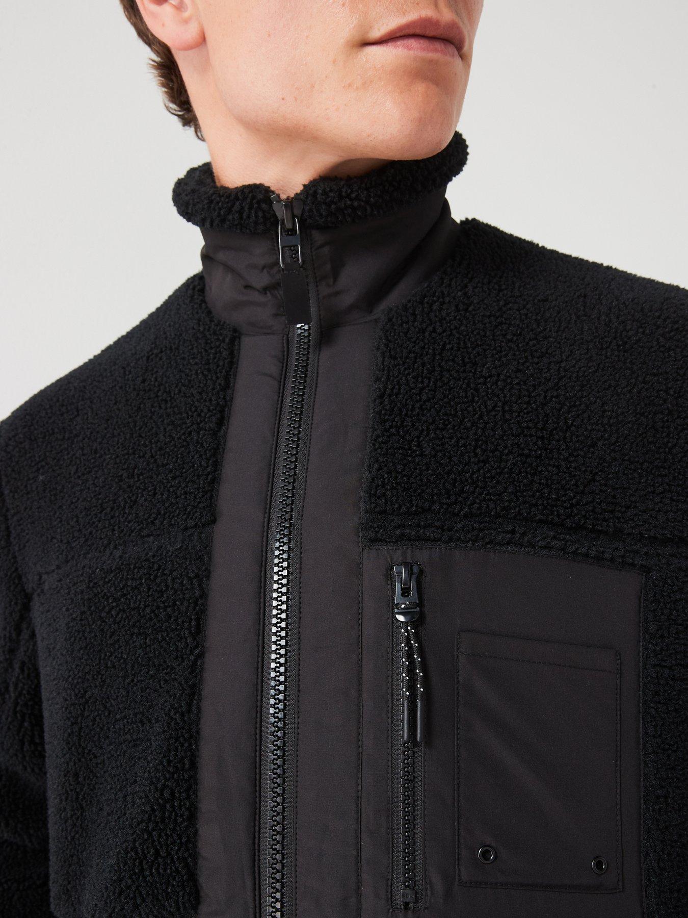 very-man-nylon-panel-borg-zip-through-blackoutfit