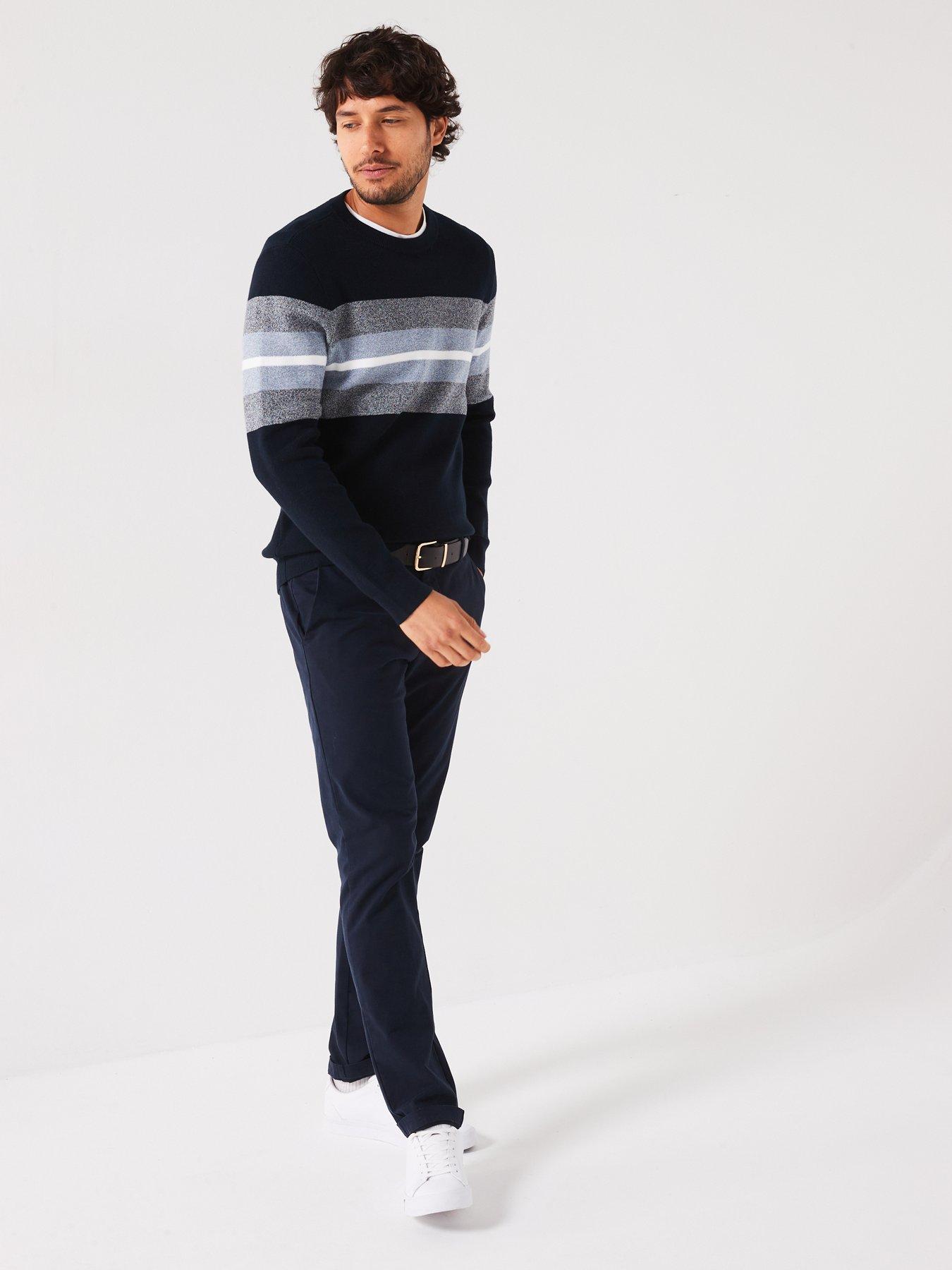 very-man-colour-block-crew-neck-jumper-navyback