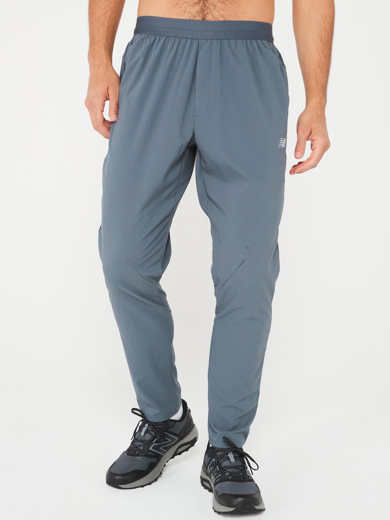 New Balance Tenacity Woven Track Pants (black) Men's Workout for Men