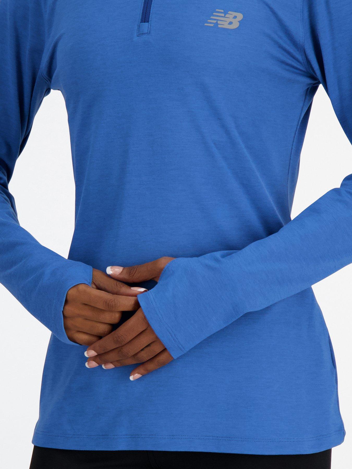 New balance long sleeve running top womens deals