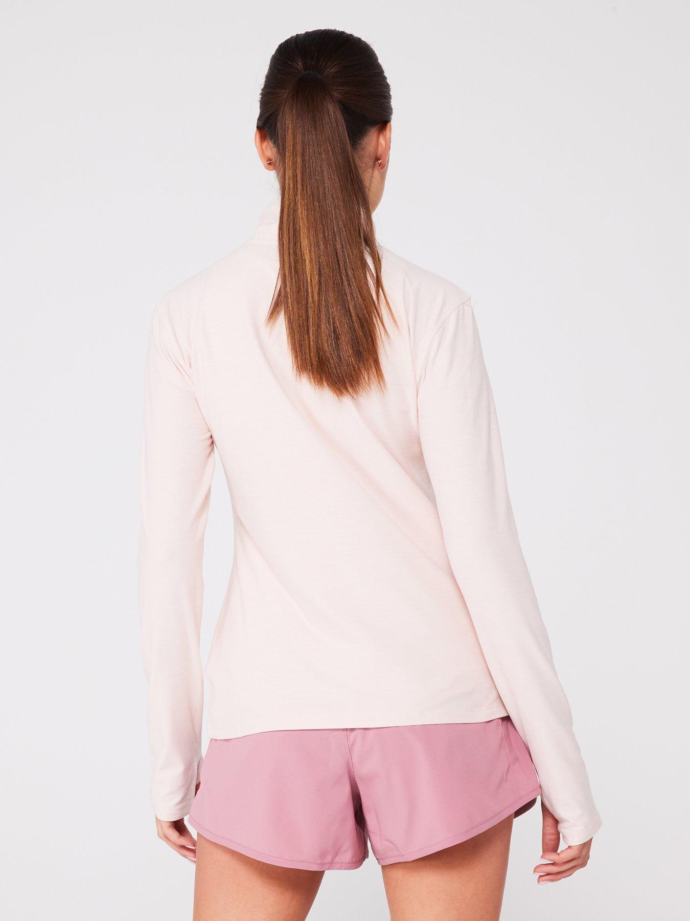 new-balance-womens-running-space-dye-quarter-zip-pinkstillFront