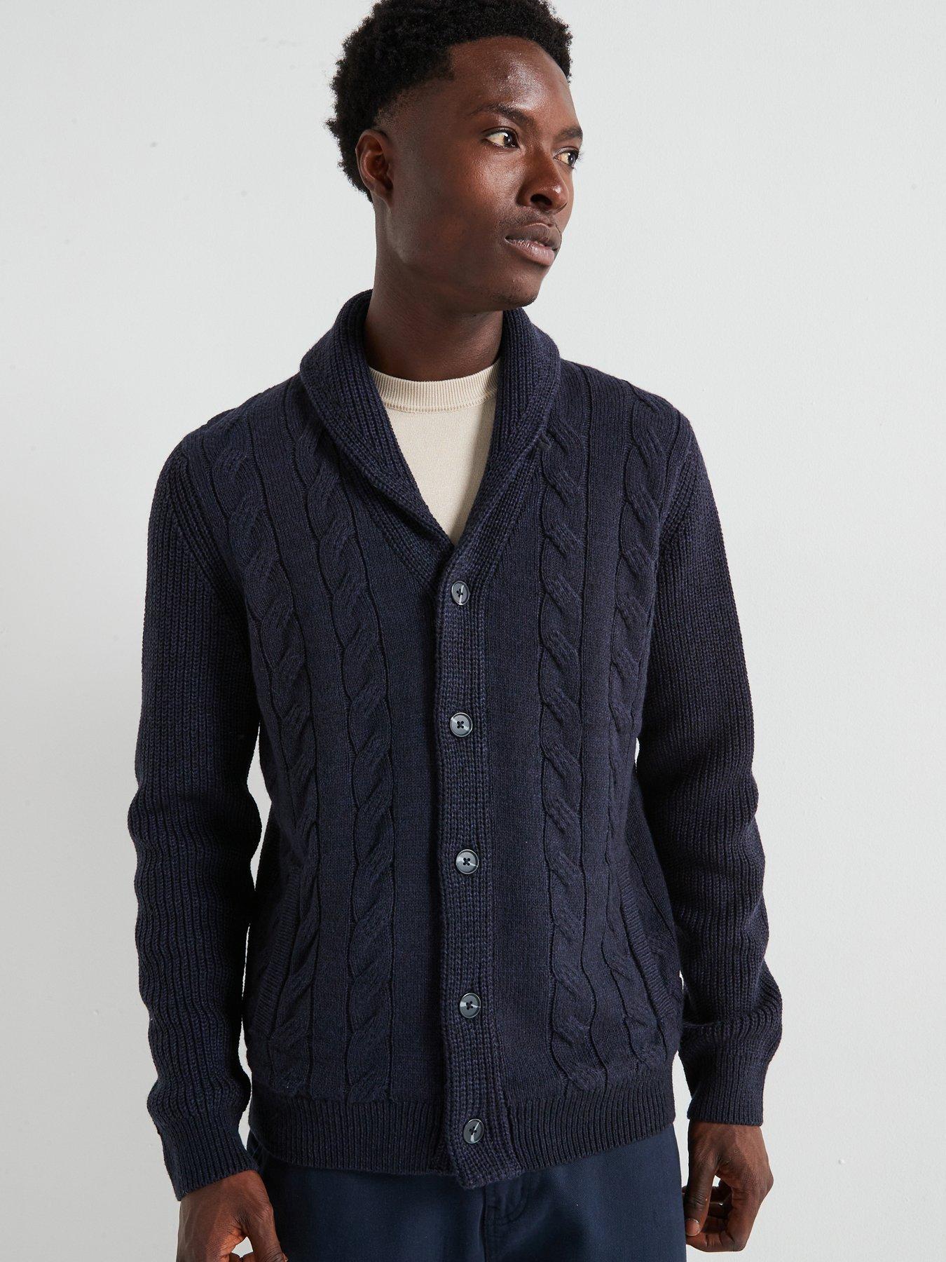 very-man-cable-shawl-cardigan-navyfront