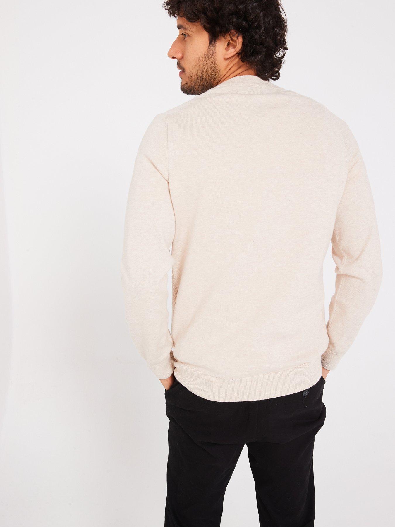 everyday-tri-marl-crew-neck-jumper-oatmealstillFront