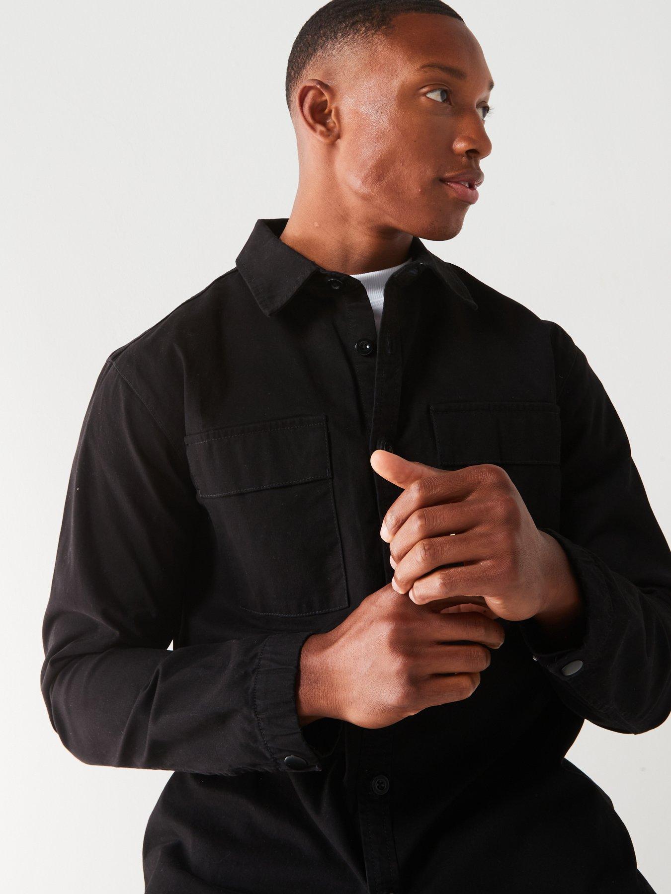 very-man-double-pocket-overshirt-blackdetail