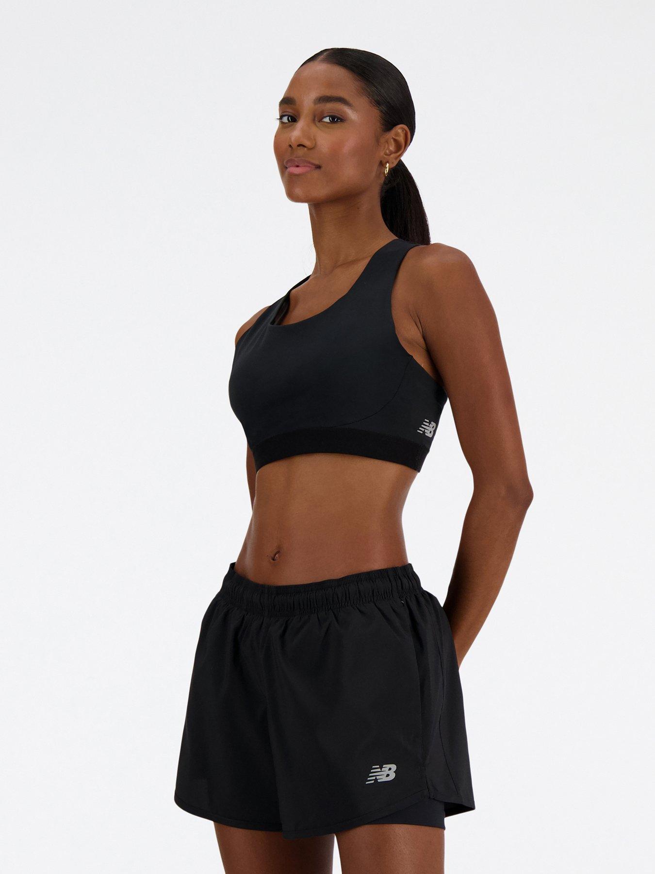 new-balance-womens-running-athletics-medium-support-sleek-sports-bra-blackfront