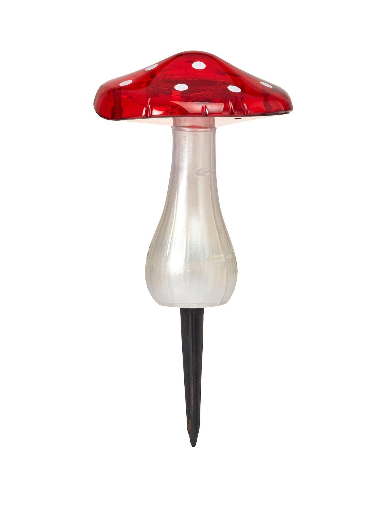 Image 3 of 3 of Smart Solar Magic Mushroom Stake Light, 3 Pck, Mail Order