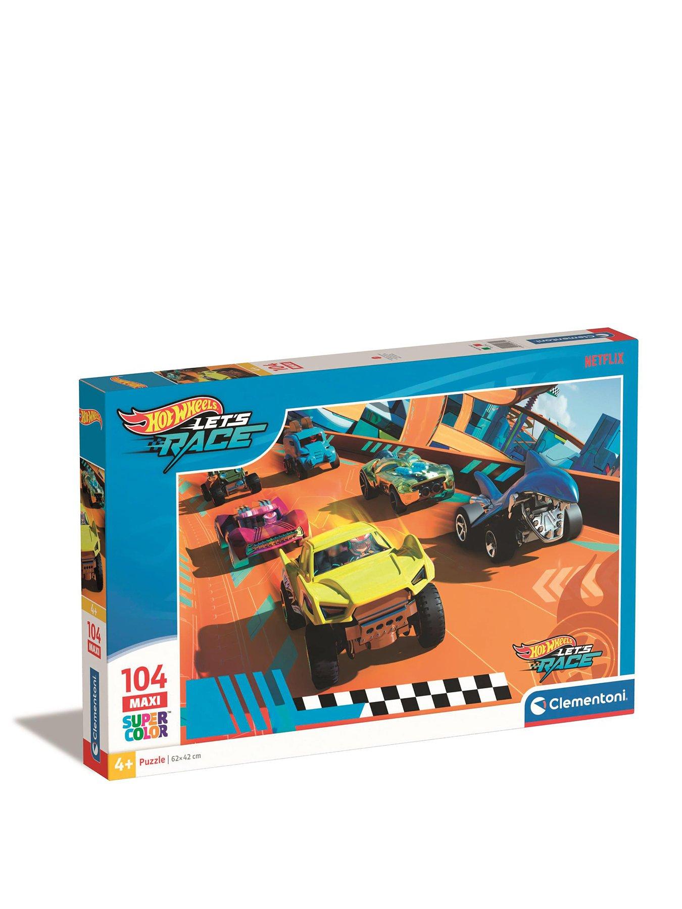 clementoni-hotwheels-puzzle-104pc