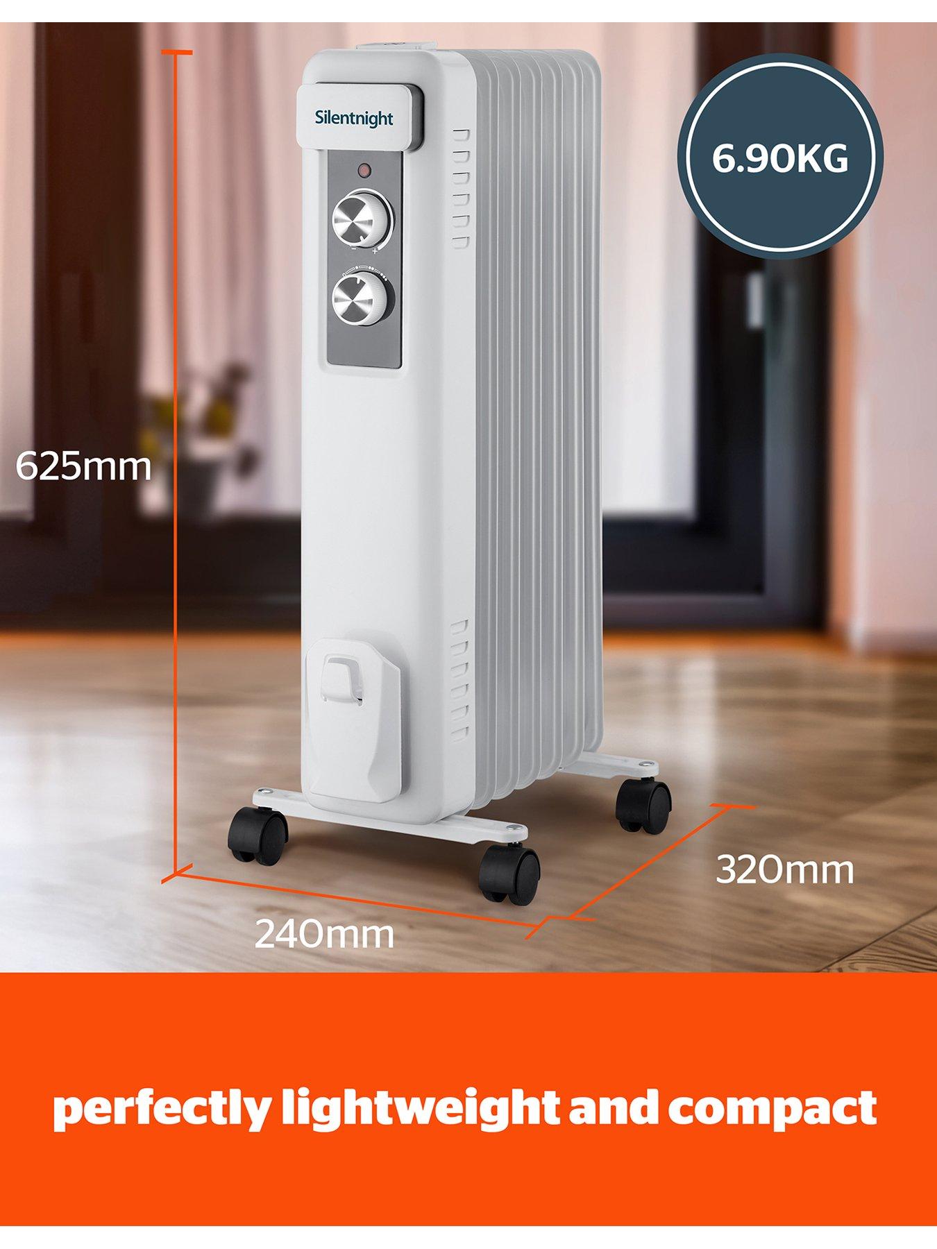 Image 6 of 6 of Silentnight Comfort Control Oil-Filled 7 Fin Radiator
