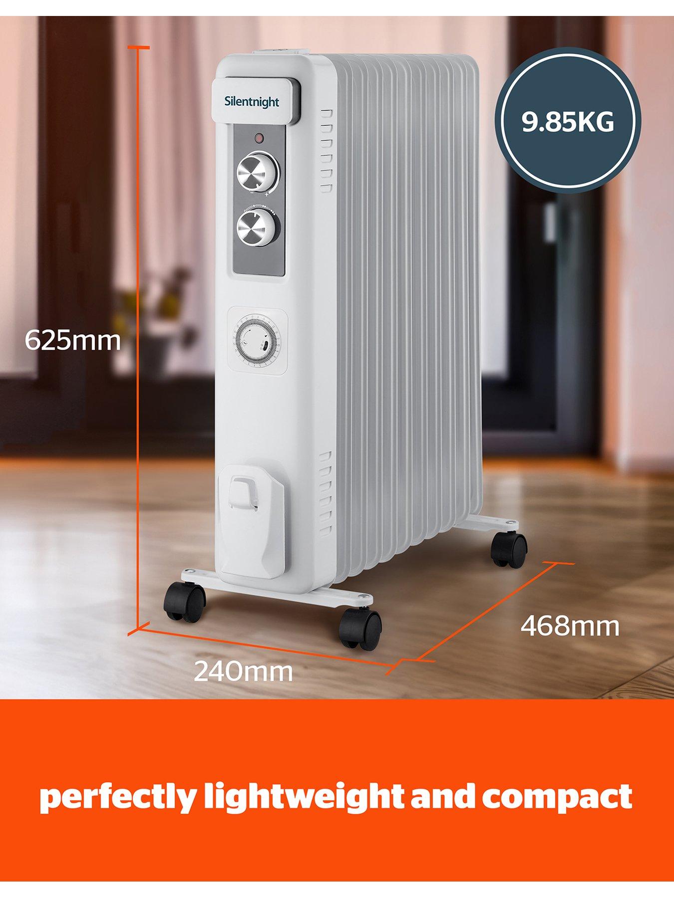 Image 6 of 6 of Silentnight Comfort Control Oil-Filled 11 Fin Radiator