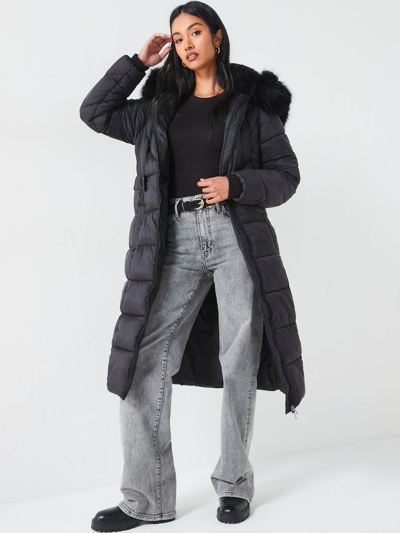 v-by-very-longline-padded-belted-coat-with-faux-fur-trim-black