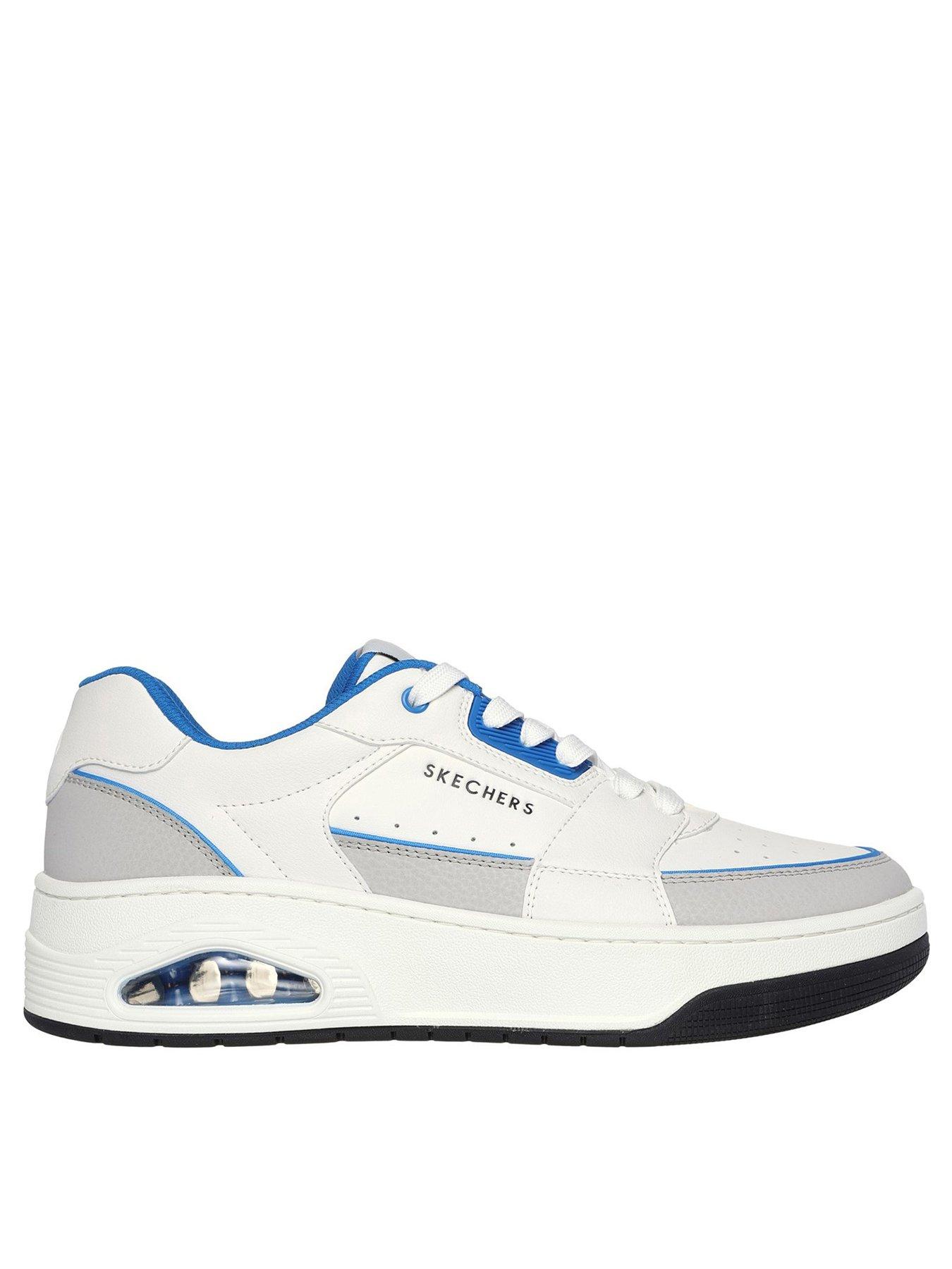 Skechers Skechers Uno Court Lace Up Trainers - White