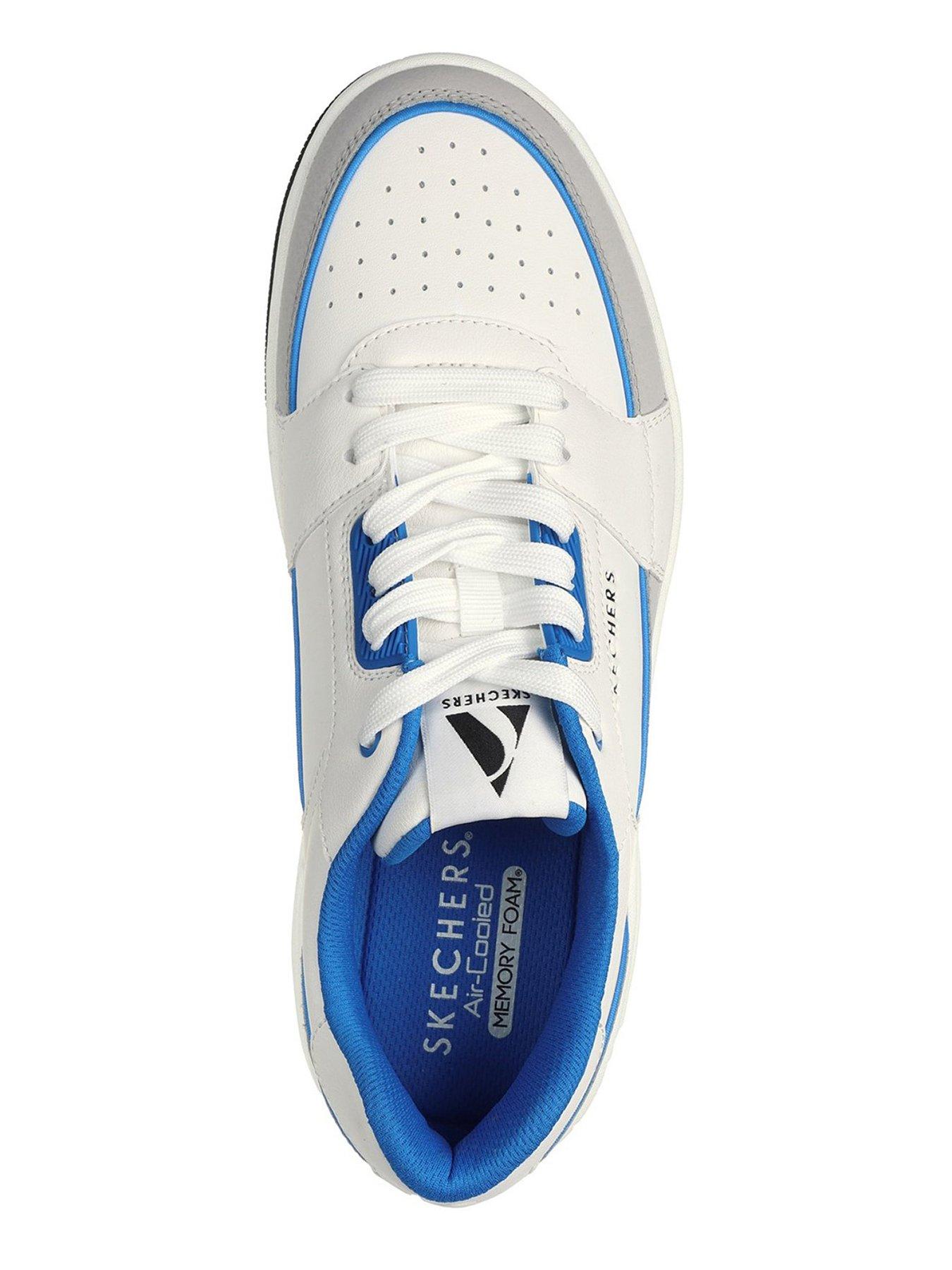 skechers-skechers-uno-court-lace-up-trainers-whiteoutfit