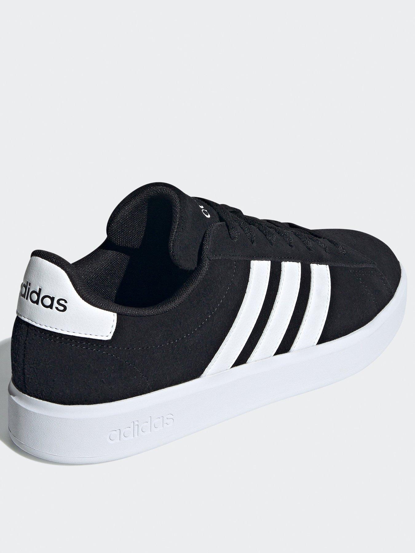 adidas-sportswear-mens-grand-court-suede-20-trainers-blackwhiteback