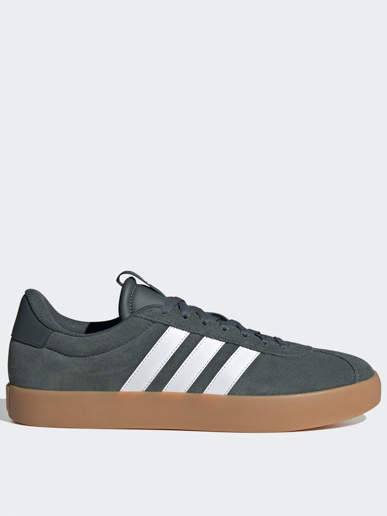 adidas-sportswear-mens-vl-court-30-trainers-dark-greenfront