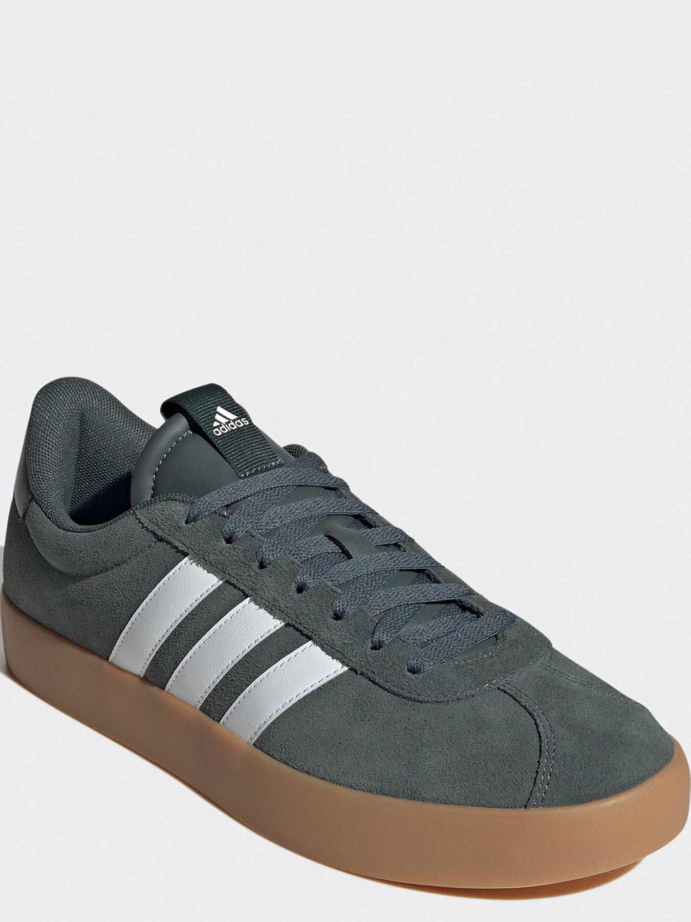 adidas-sportswear-mens-vl-court-30-trainers-dark-greenstillFront