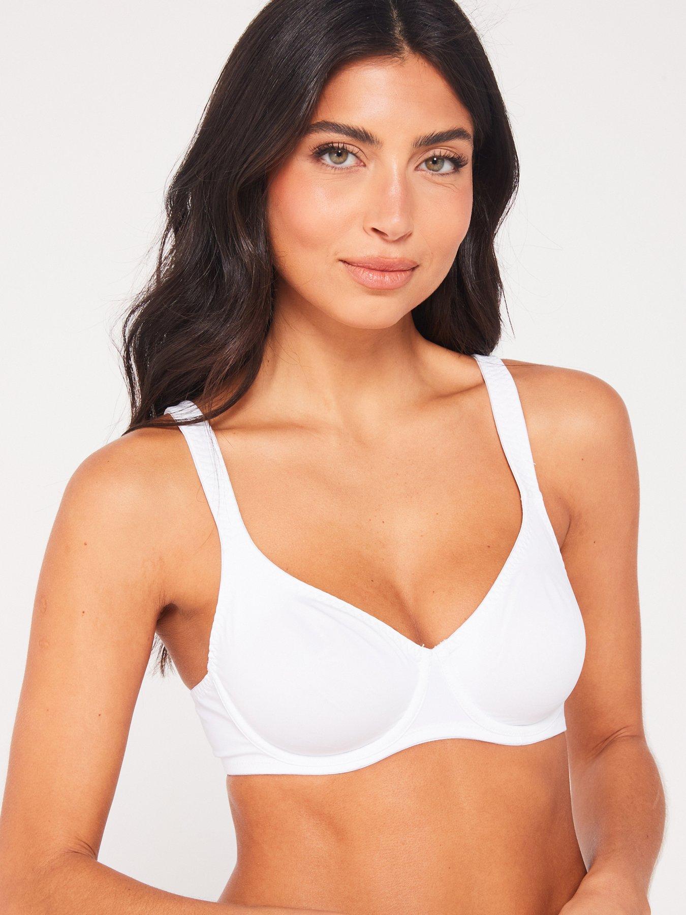 DORINA Dorina Lindsay/Non Padded Wired Bra - White