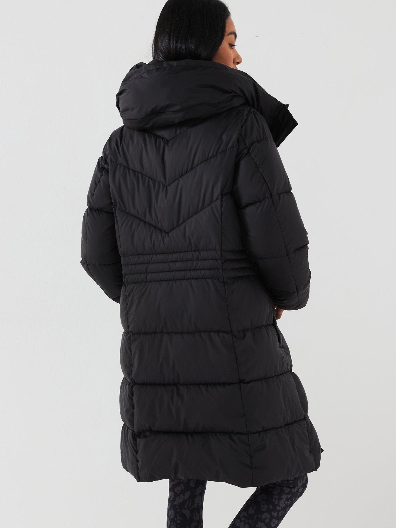 v-by-very-longline-sorona-padded-coat-with-pull-out-hood-blackstillFront