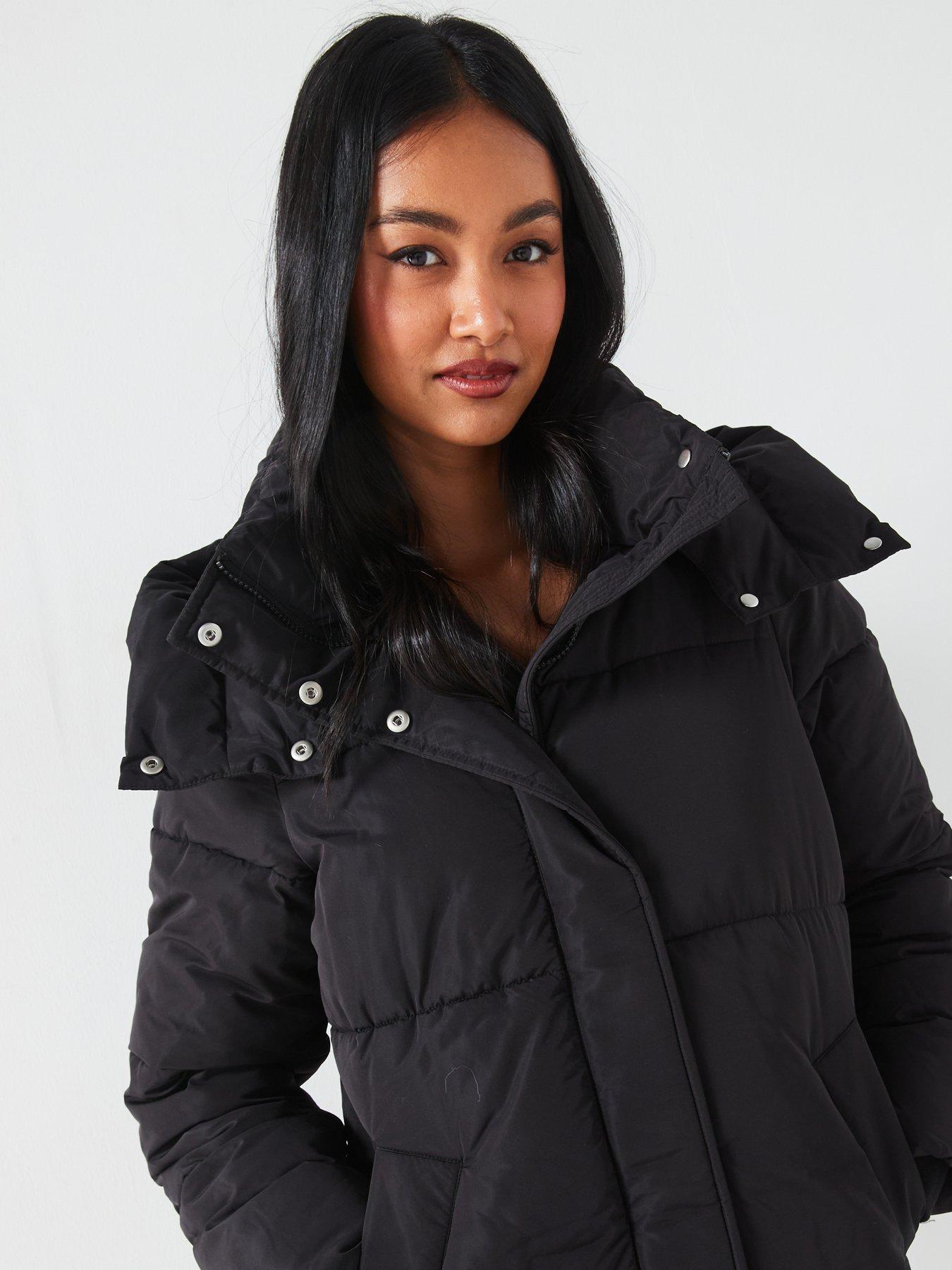 v-by-very-padded-mid-length-coat-with-hood-blackdetail