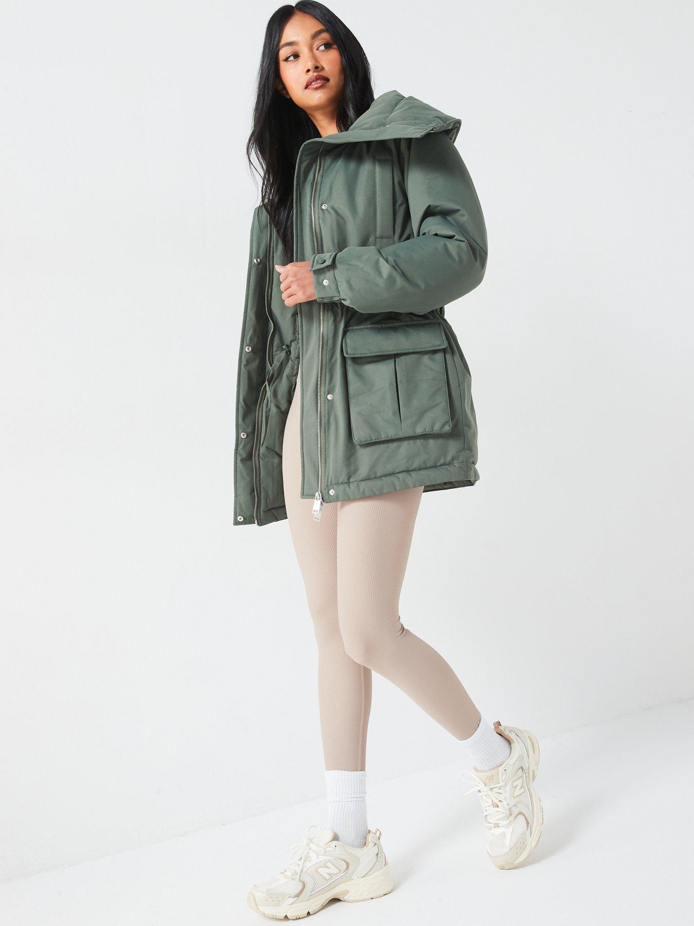 v-by-very-padded-coat-with-funnel-neck-green-khakiback