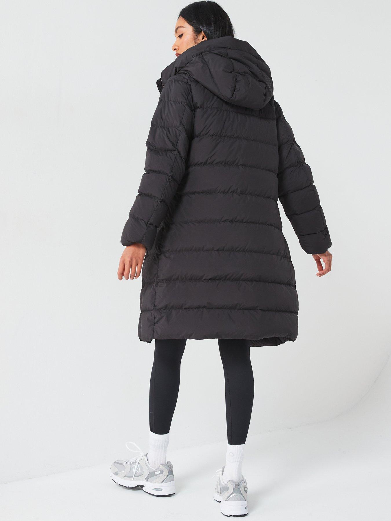 v-by-very-padded-mid-length-coat-down-amp-feather-rich-blackstillFront