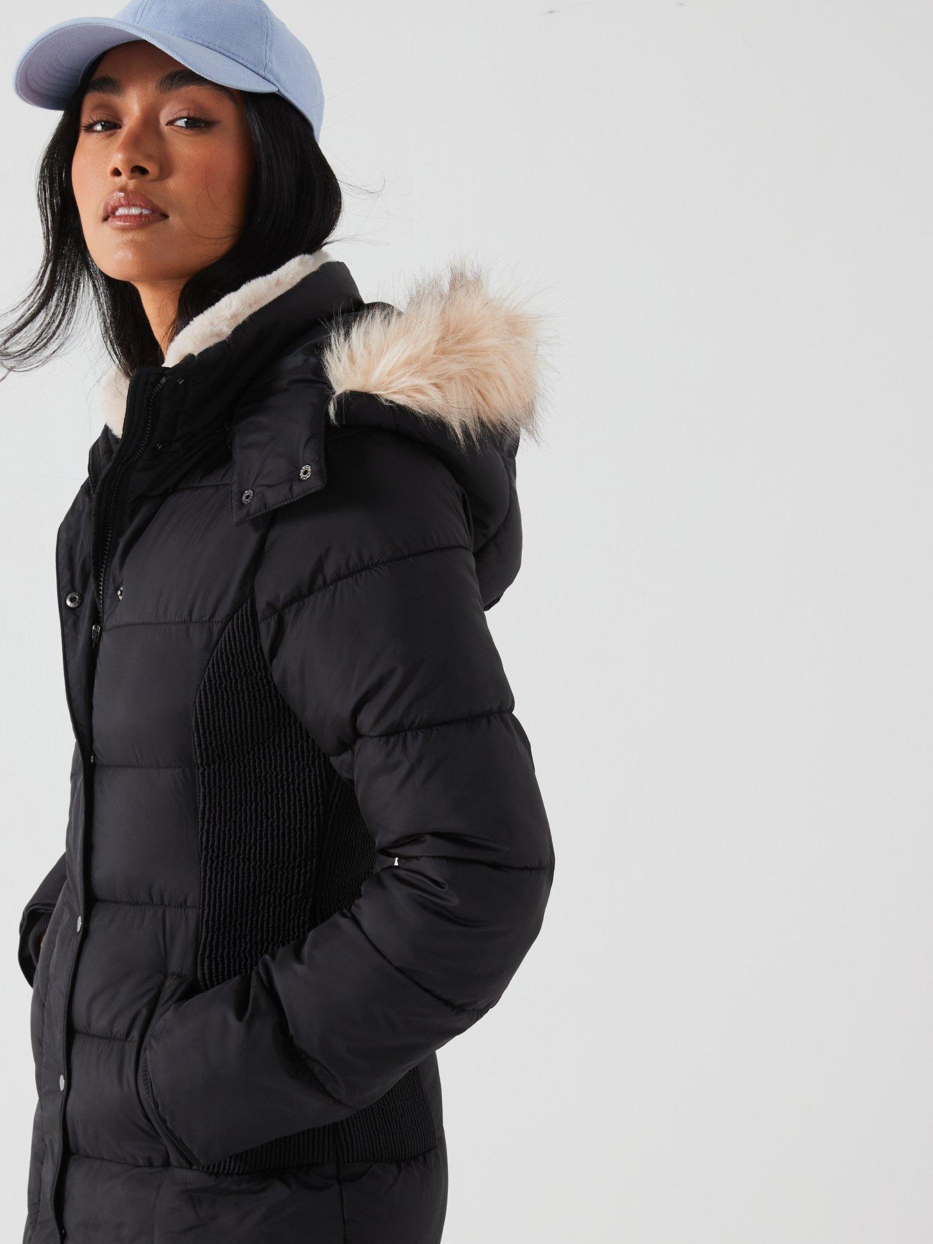 everyday-waist-detail-padded-coat-blackdetail