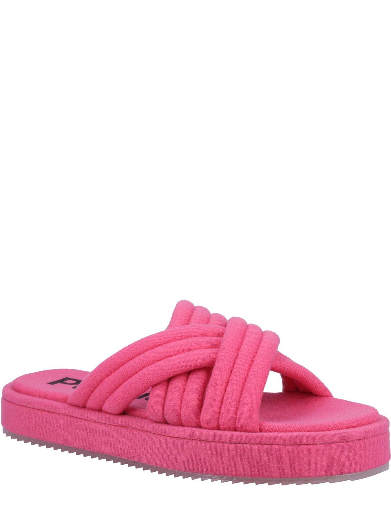 hush-puppies-sienna-supersoft-slide-fuschia-pinkstillFront