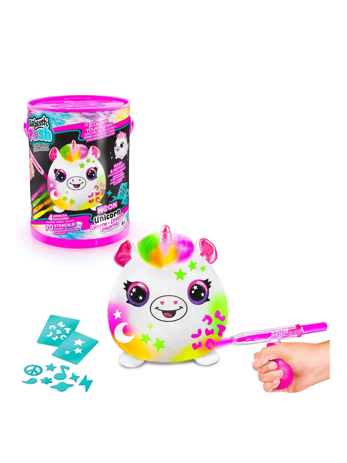 undefined Airbrush Plush Squishy Neon