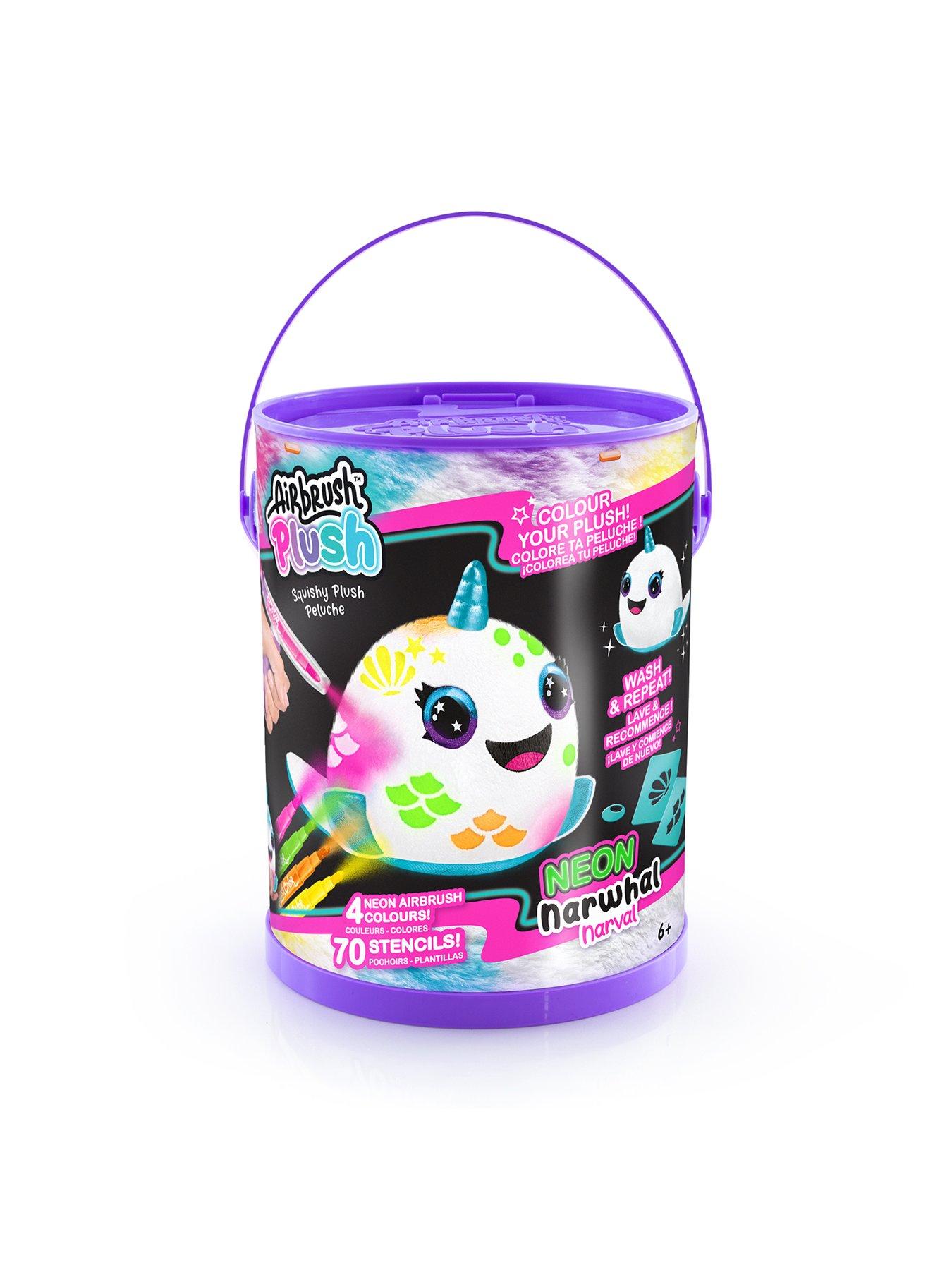 Image 3 of 7 of Airbrush Plush Airbrush Plush Squishy Neon