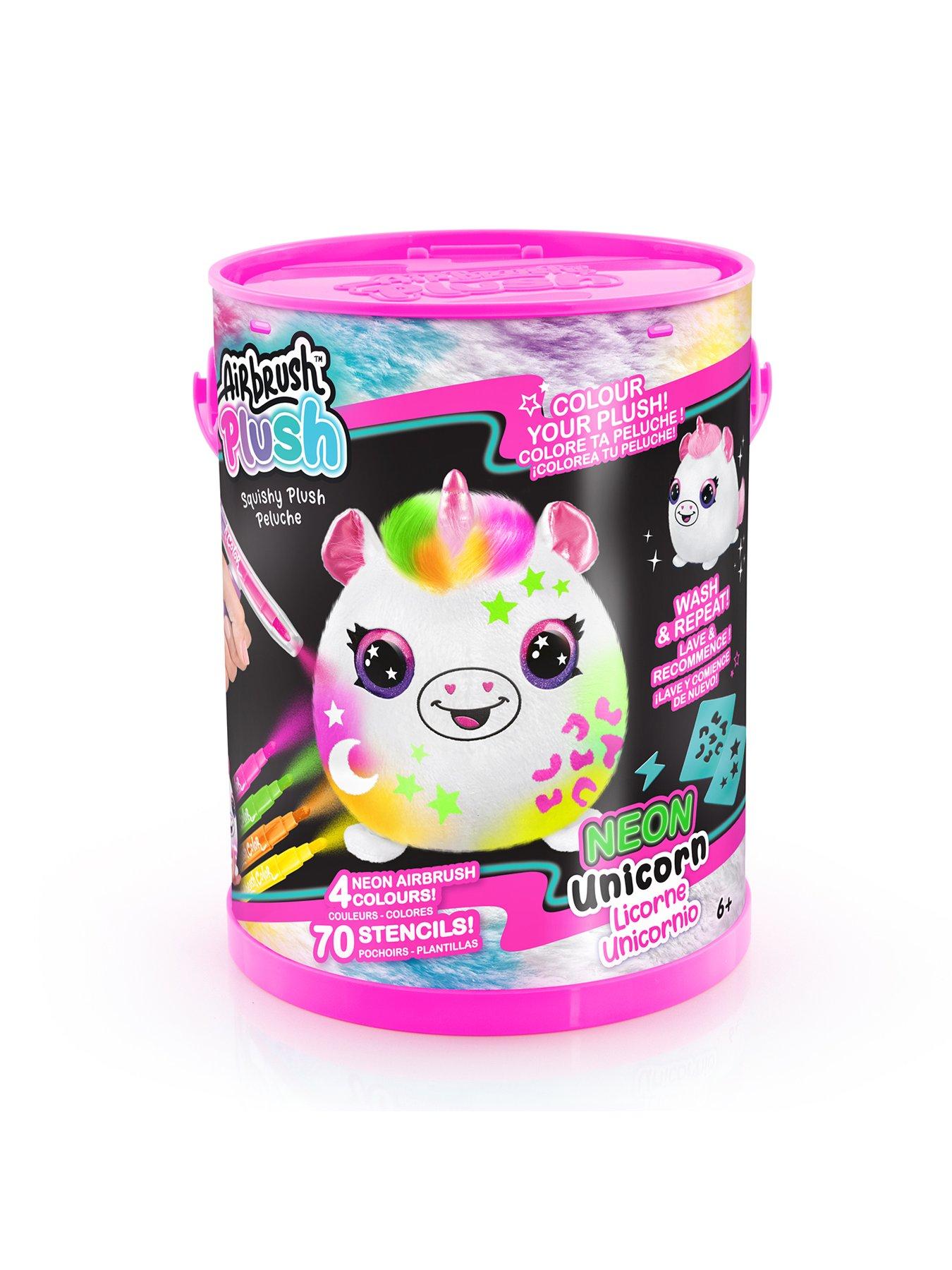 Image 4 of 7 of Airbrush Plush Airbrush Plush Squishy Neon