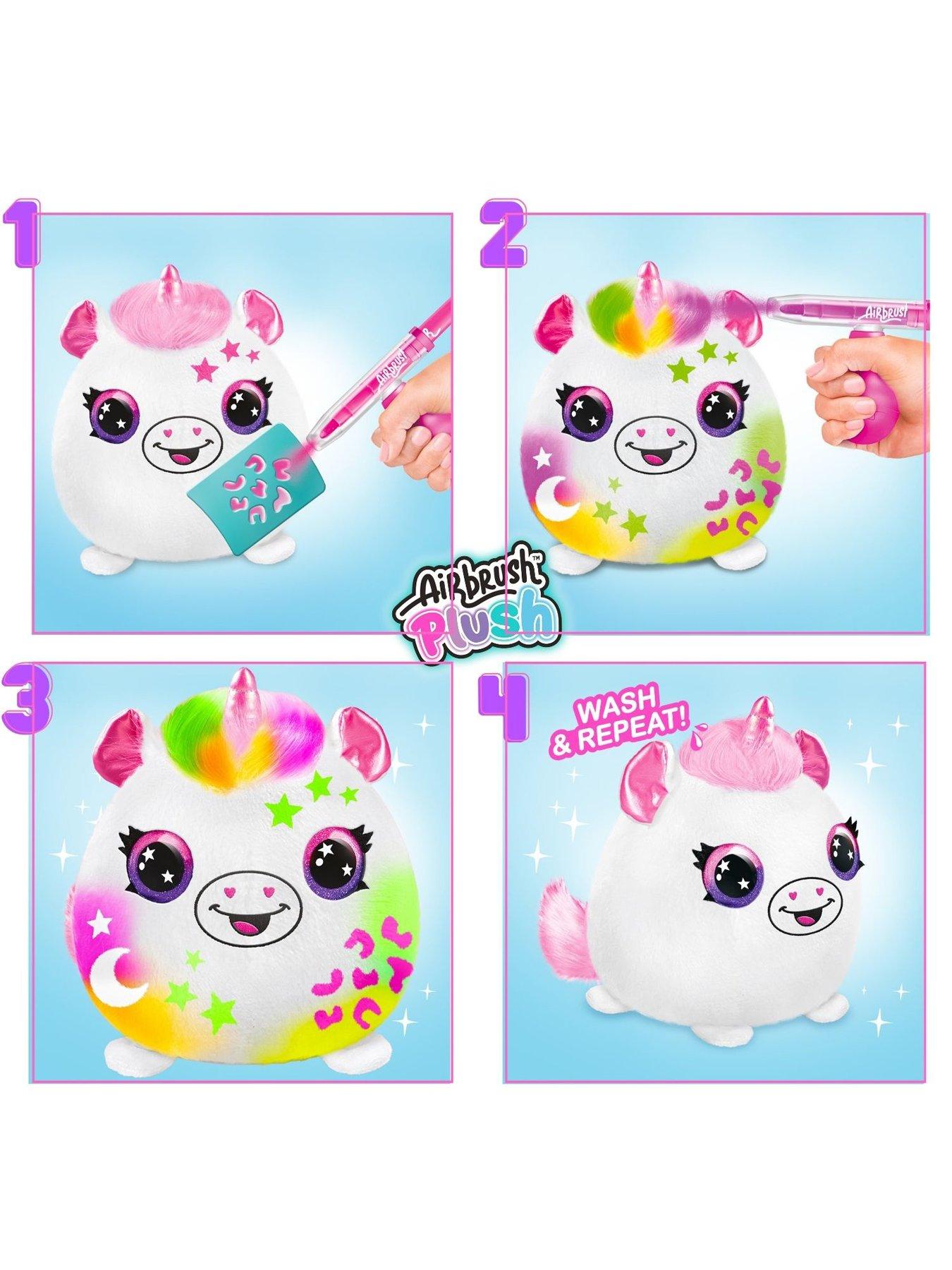 Image 7 of 7 of Airbrush Plush Airbrush Plush Squishy Neon