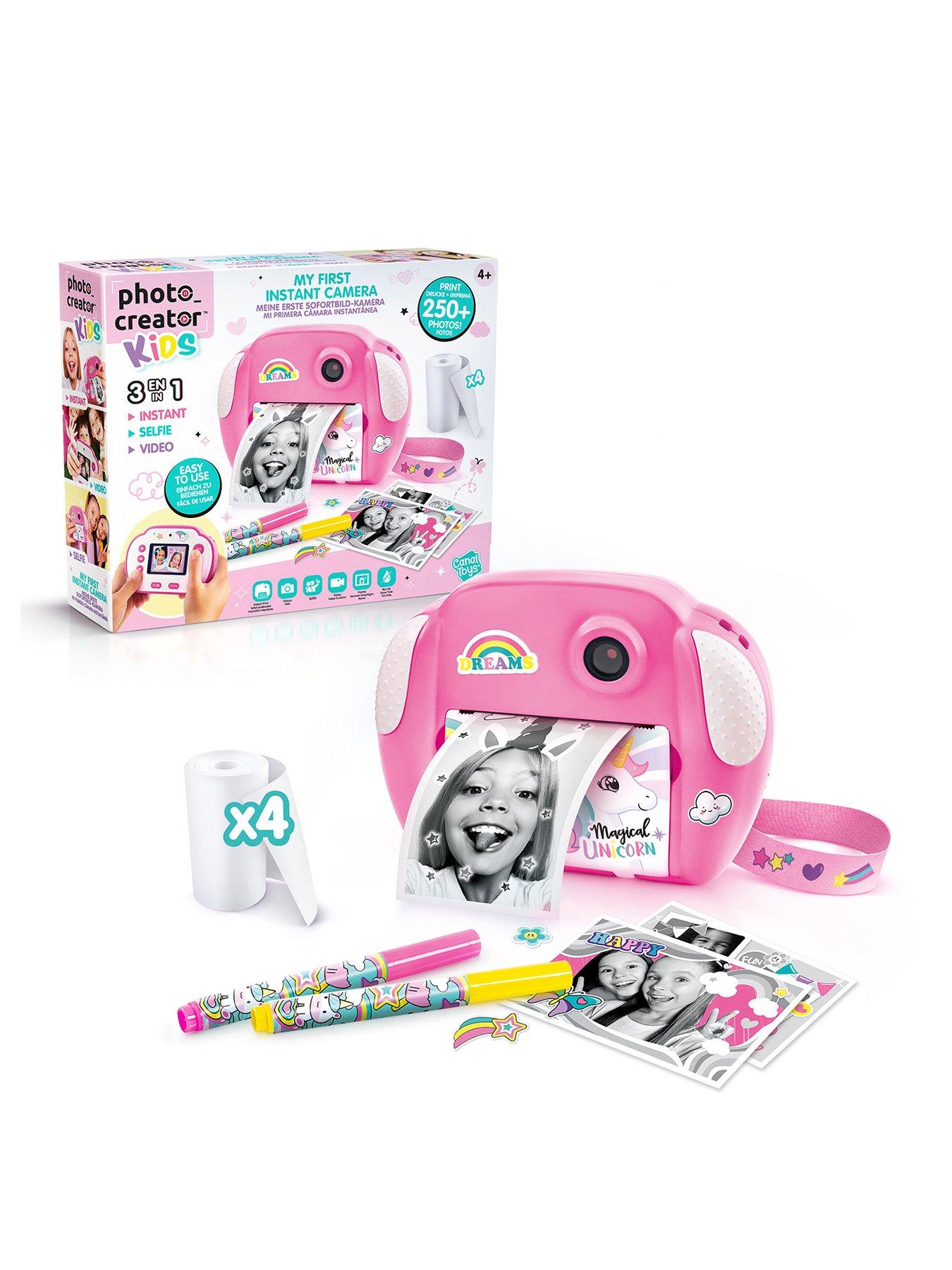 Image 1 of 8 of Studio Creator Photo Creator Kids Instant Print Unicorn Camera
