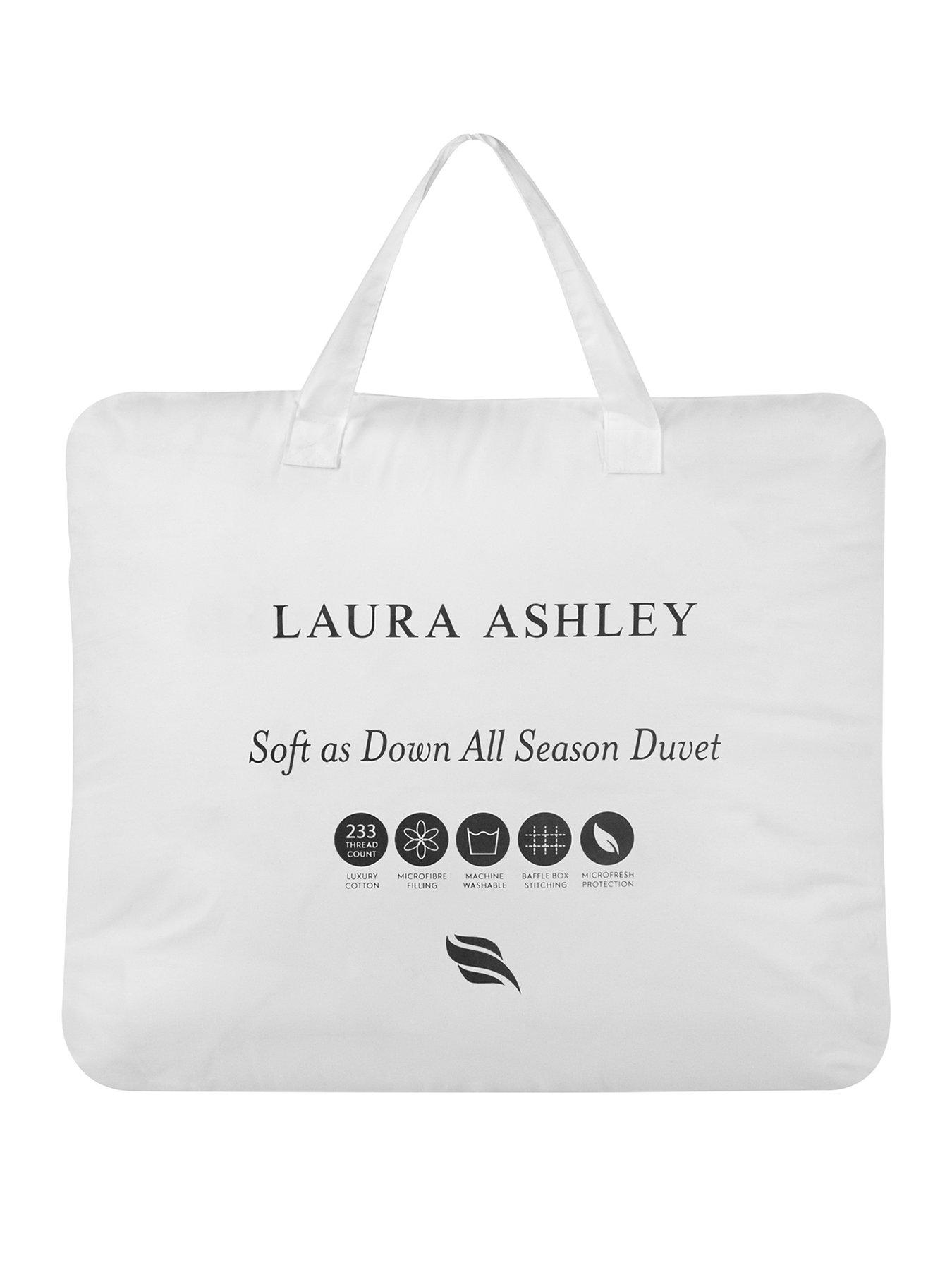 Image 2 of 4 of Laura Ashley Soft as Down All Season 13.5 Tog Duvet - White