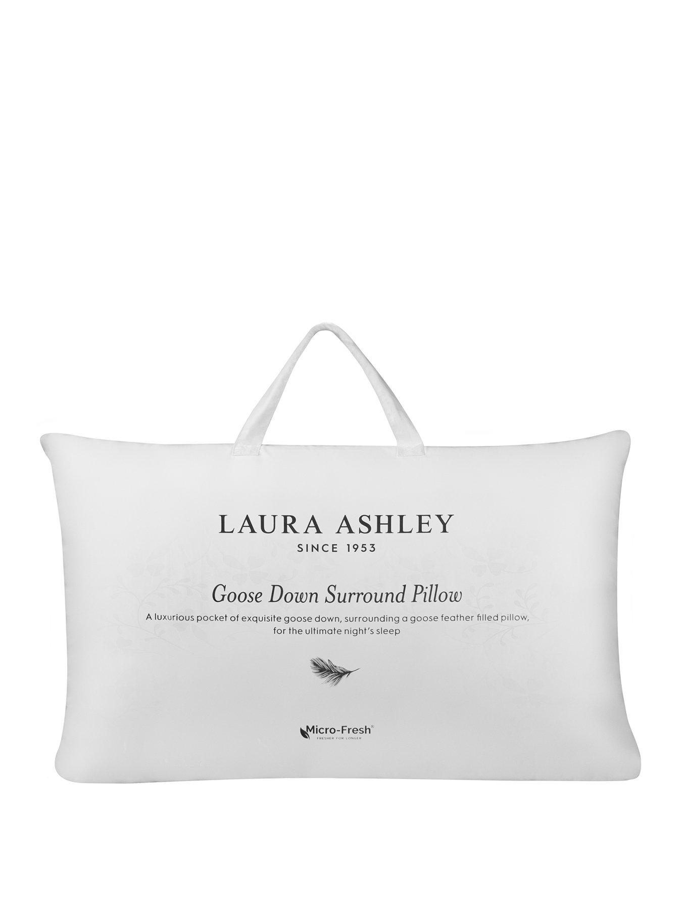 Image 1 of 4 of Laura Ashley Goose Down Surround Pillow - White