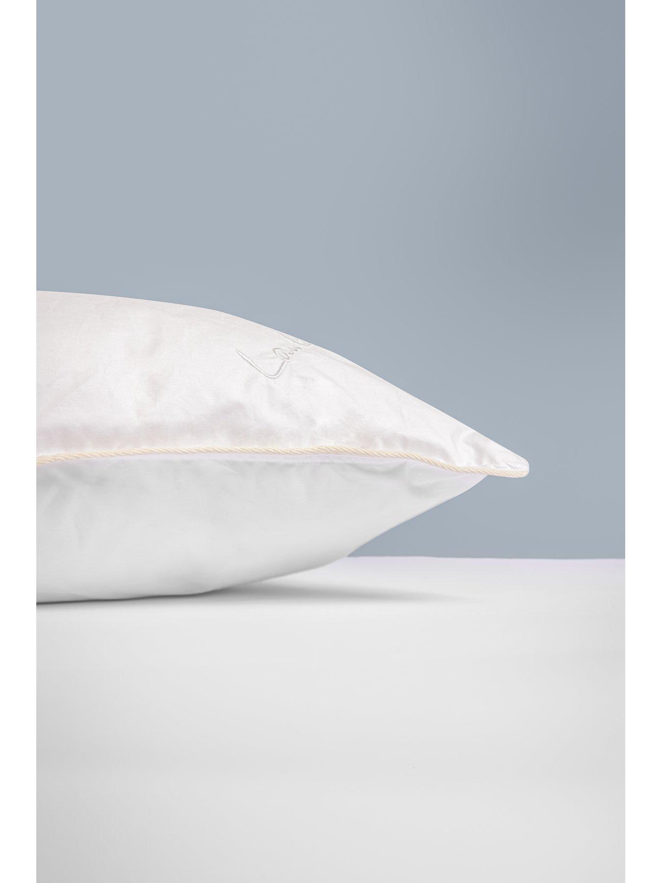 Image 1 of 4 of Laura Ashley Wool Pillow - White