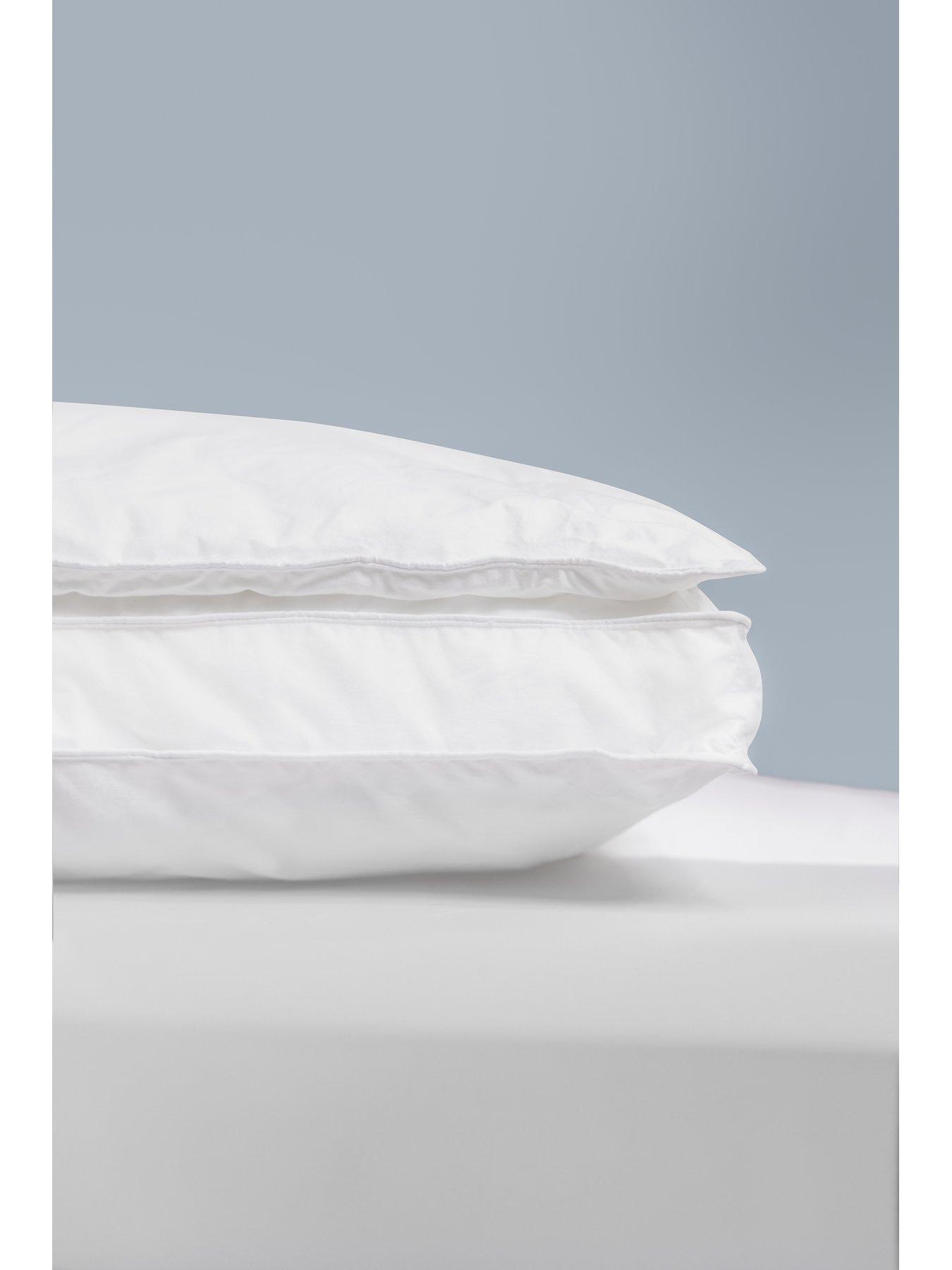 Image 1 of 4 of Laura Ashley Silk Pillow - White
