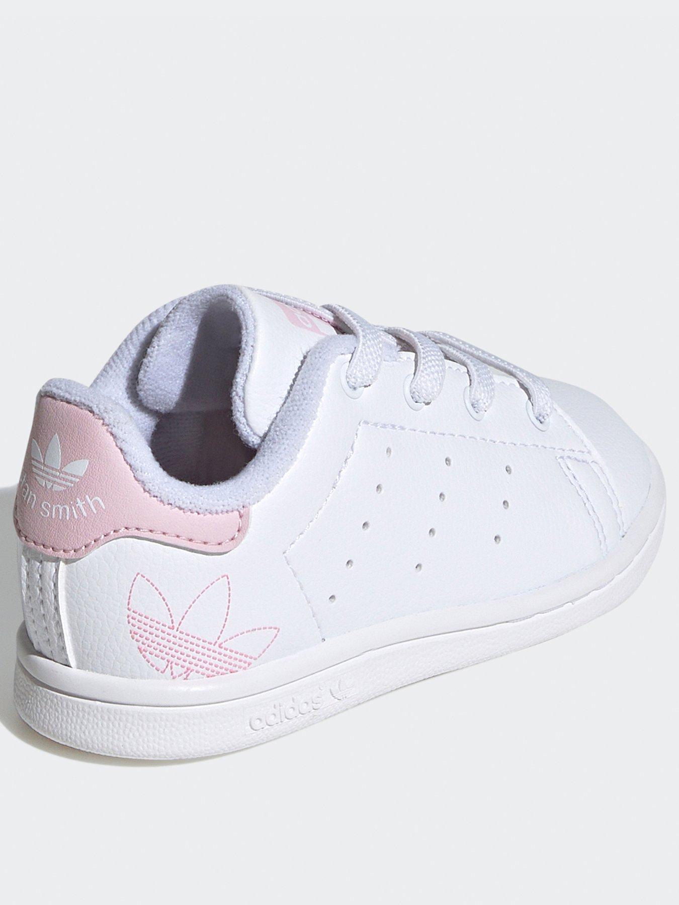 adidas-originals-infant-girls-stan-smith-trainers-whitepinkback