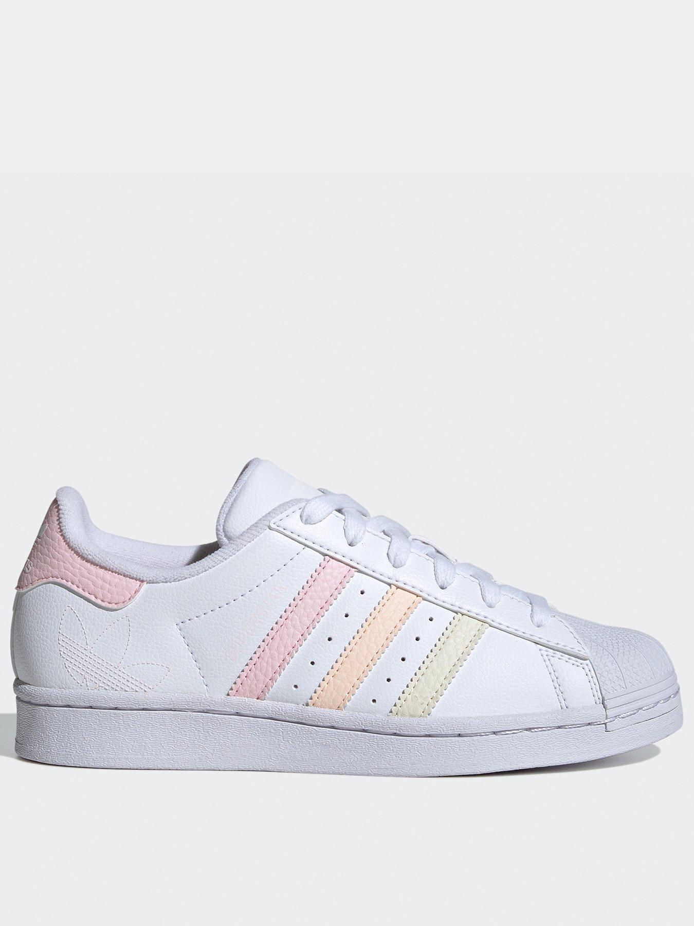 Adidas originals clearance pink shimmer superstar