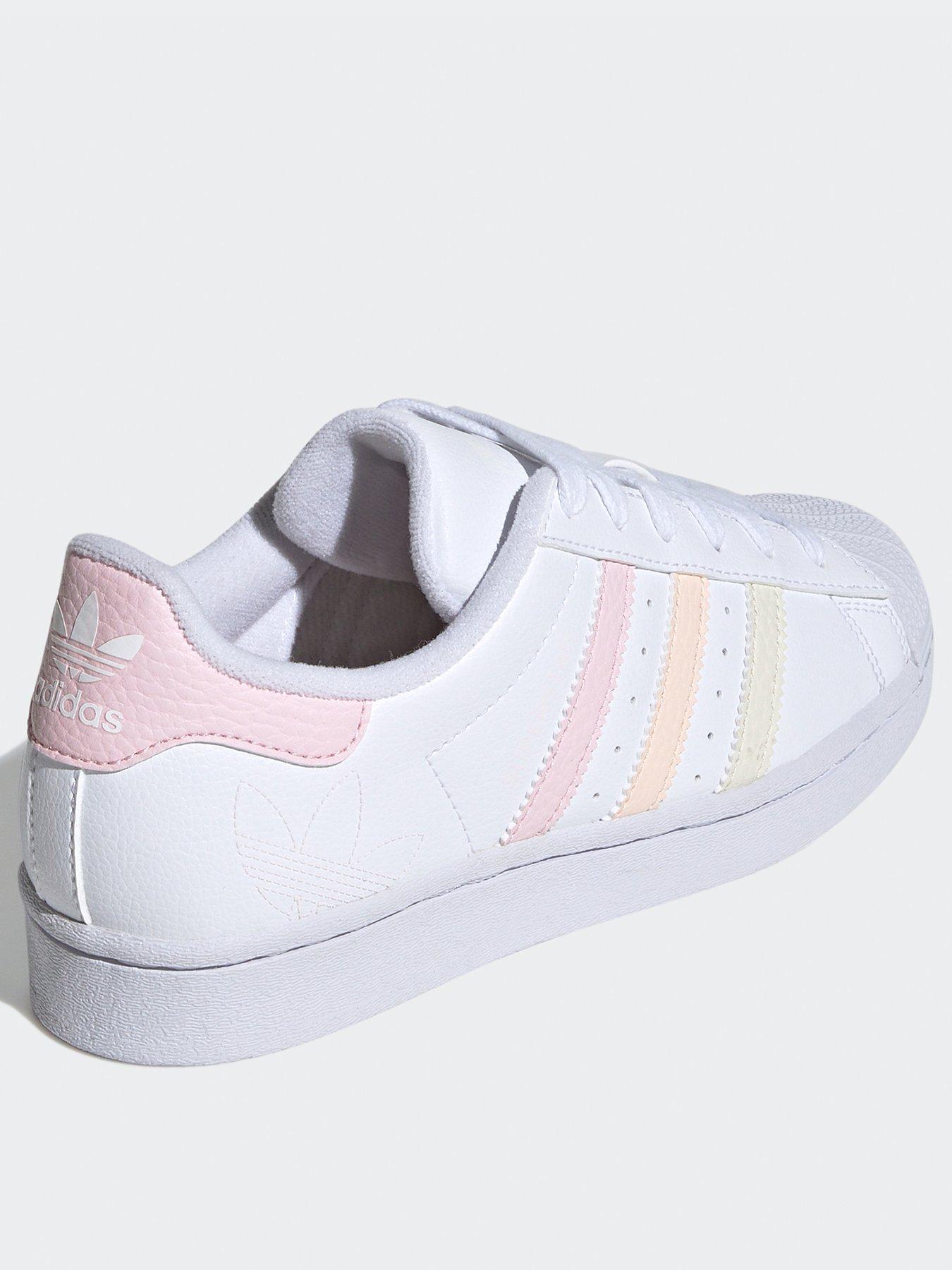 Adidas superstar pink junior best sale