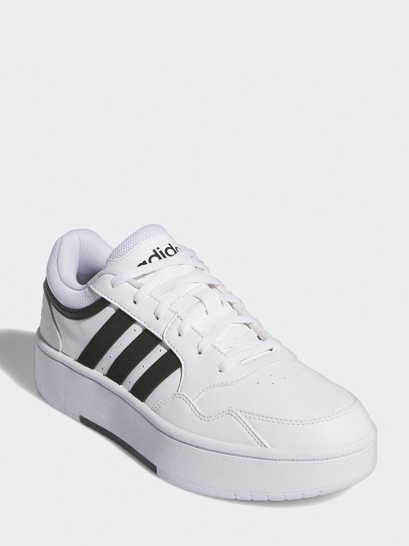 adidas-sportswear-womens-hoops-30-bold-trainers-whiteblackstillFront