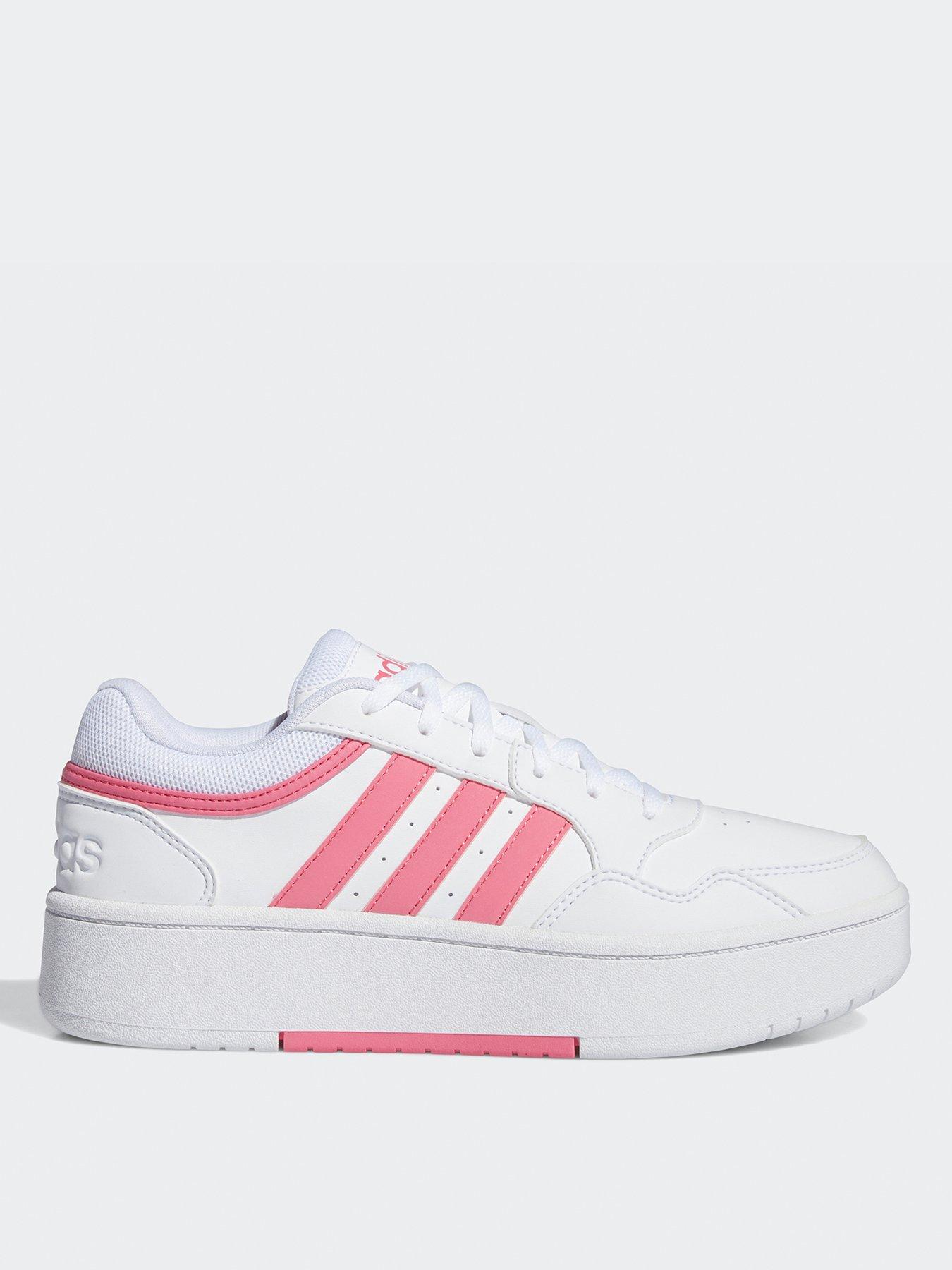 adidas-sportswear-womens-hoops-30-bold-trainers-whitepinkfront