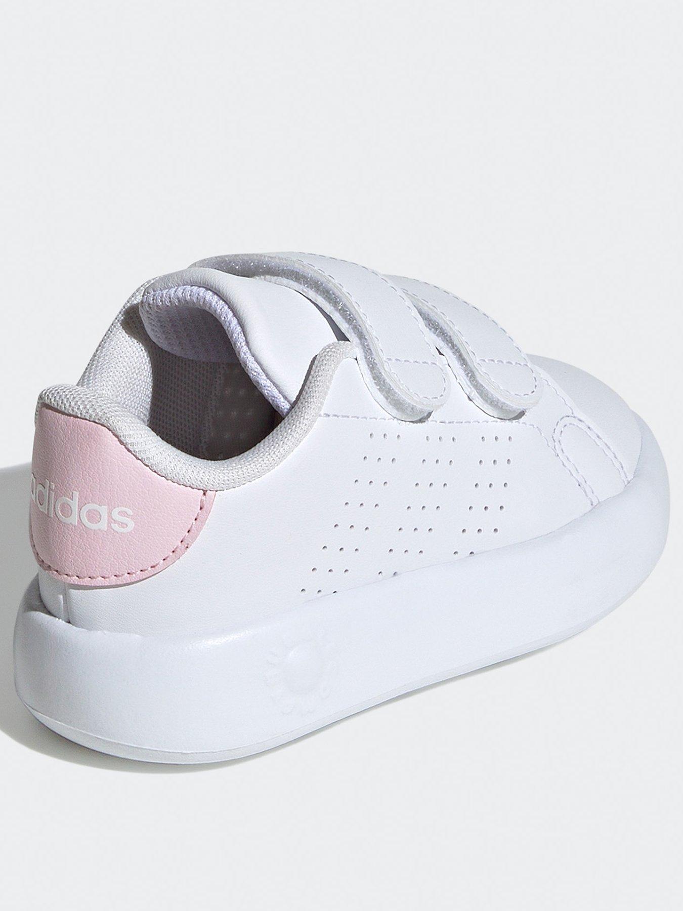 adidas Sportswear Infant Girls Advantage Trainers White Pink Very Ireland