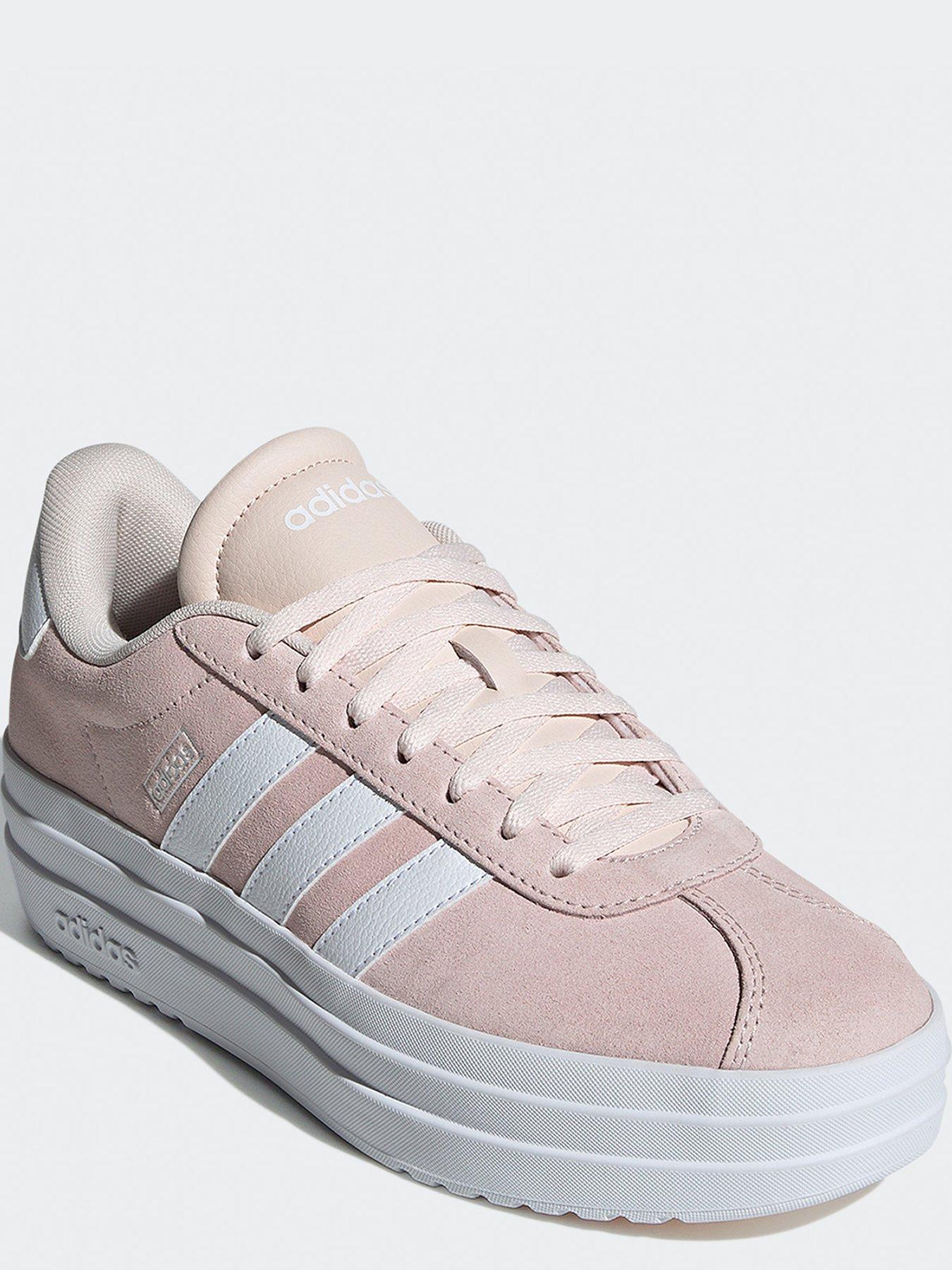 adidas-sportswear-womens-vl-court-bold-trainers-light-pinkstillFront