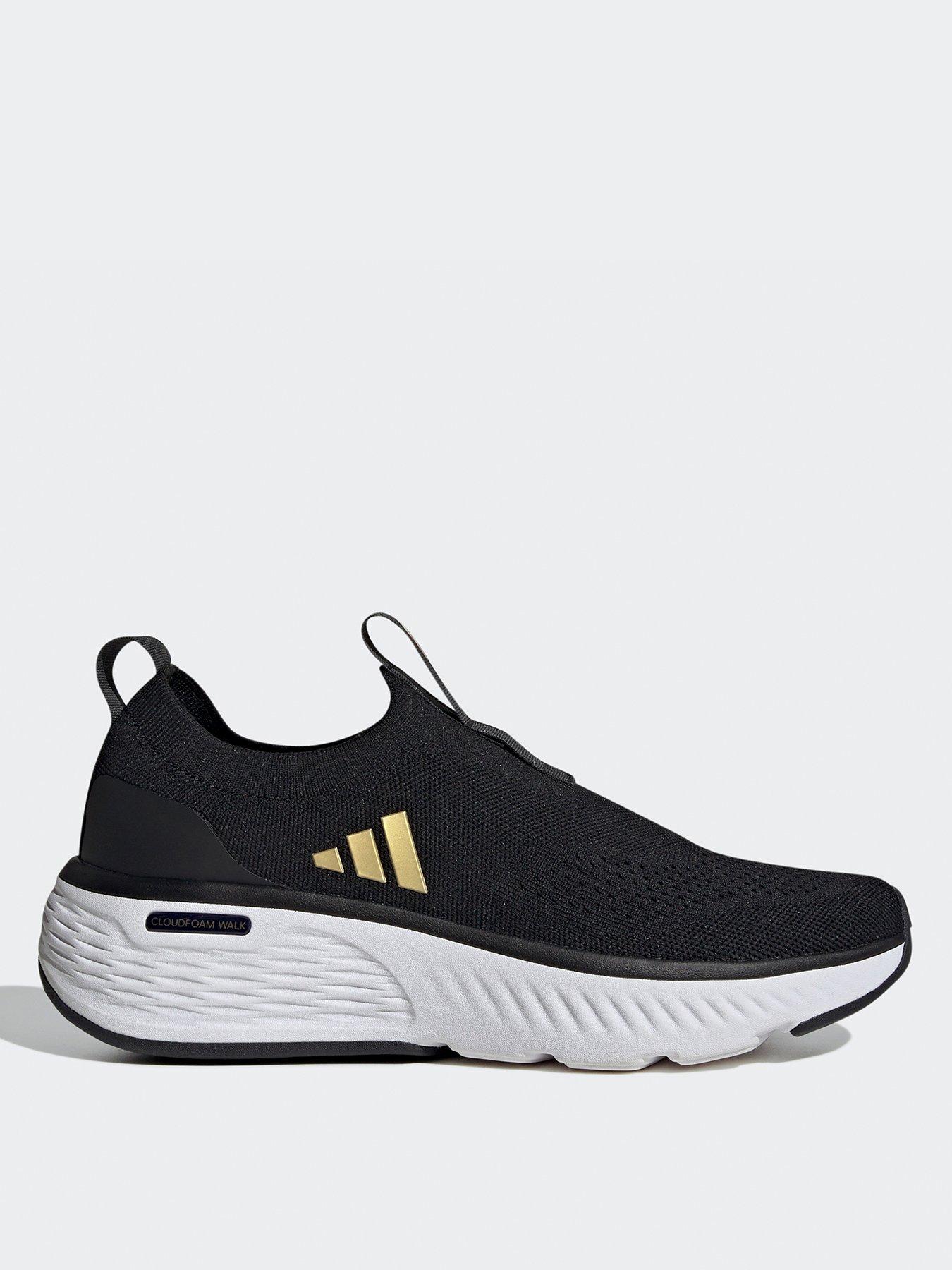 adidas Sportswear Women's Cloudfoam Go Sock Trainers - Black/Gold