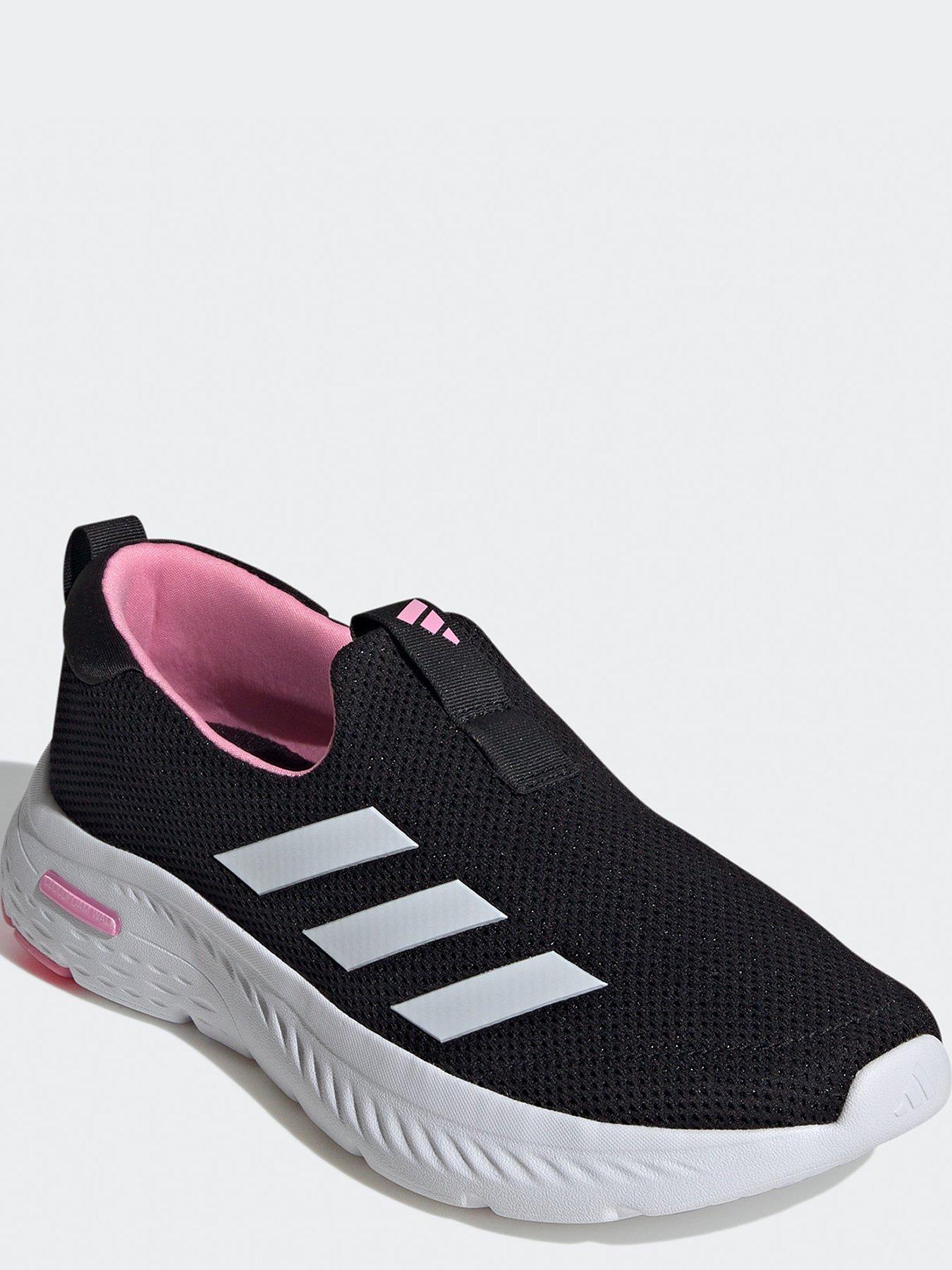 Women s Cloudfoam Move Lounger Trainers Black Pink